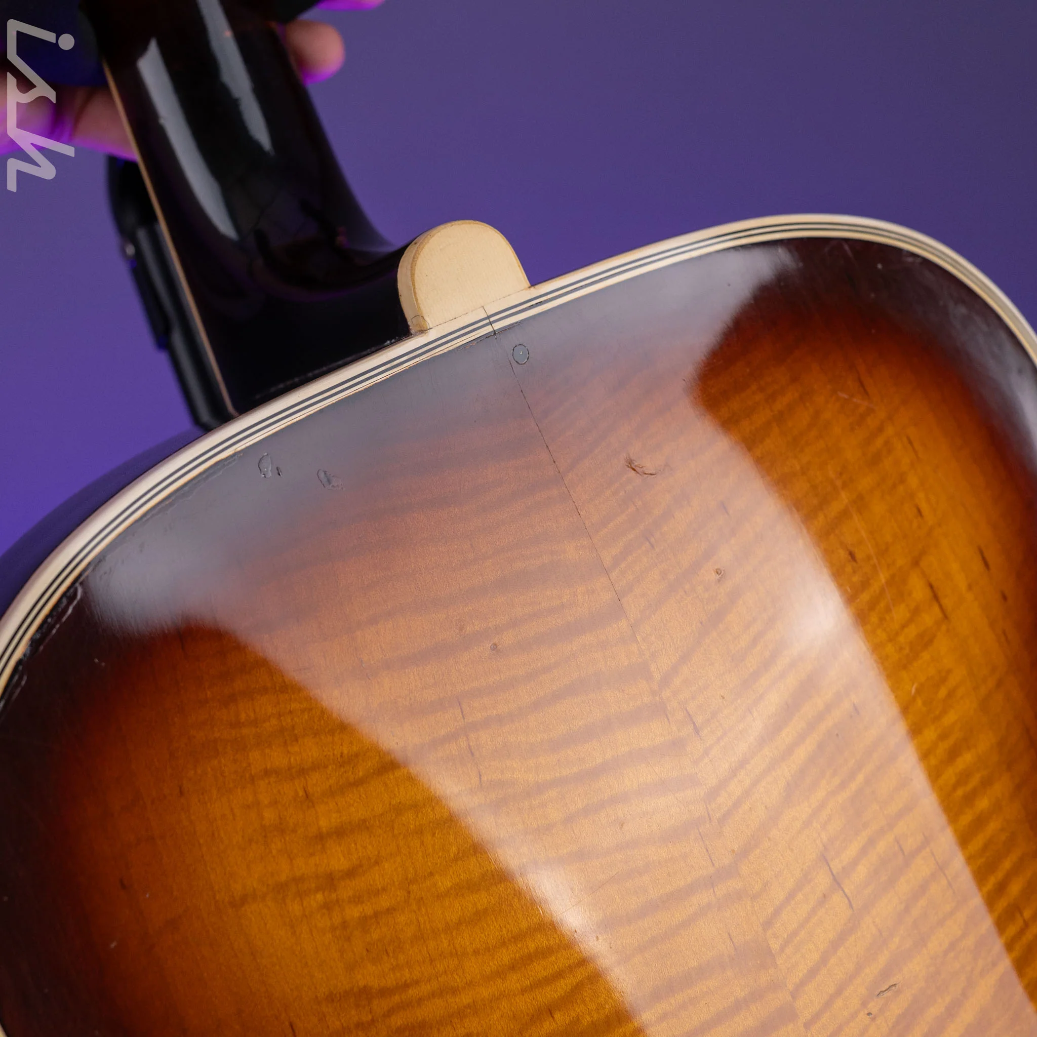 1940 D’Angelico Style B ArchTop Tobacco Burst - Image 14