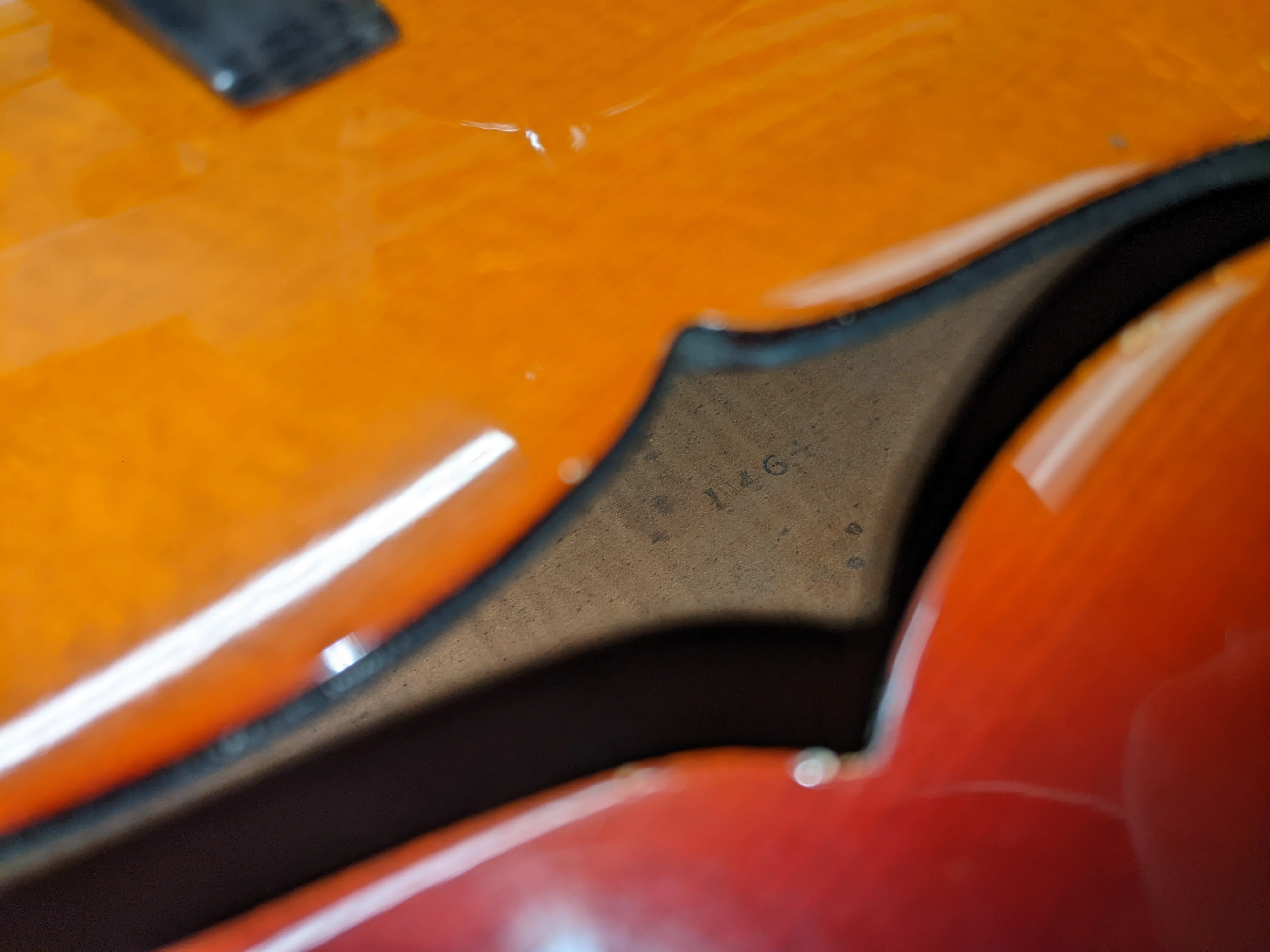 1940 D’Angelico Style B ArchTop Tobacco Burst - Image 25