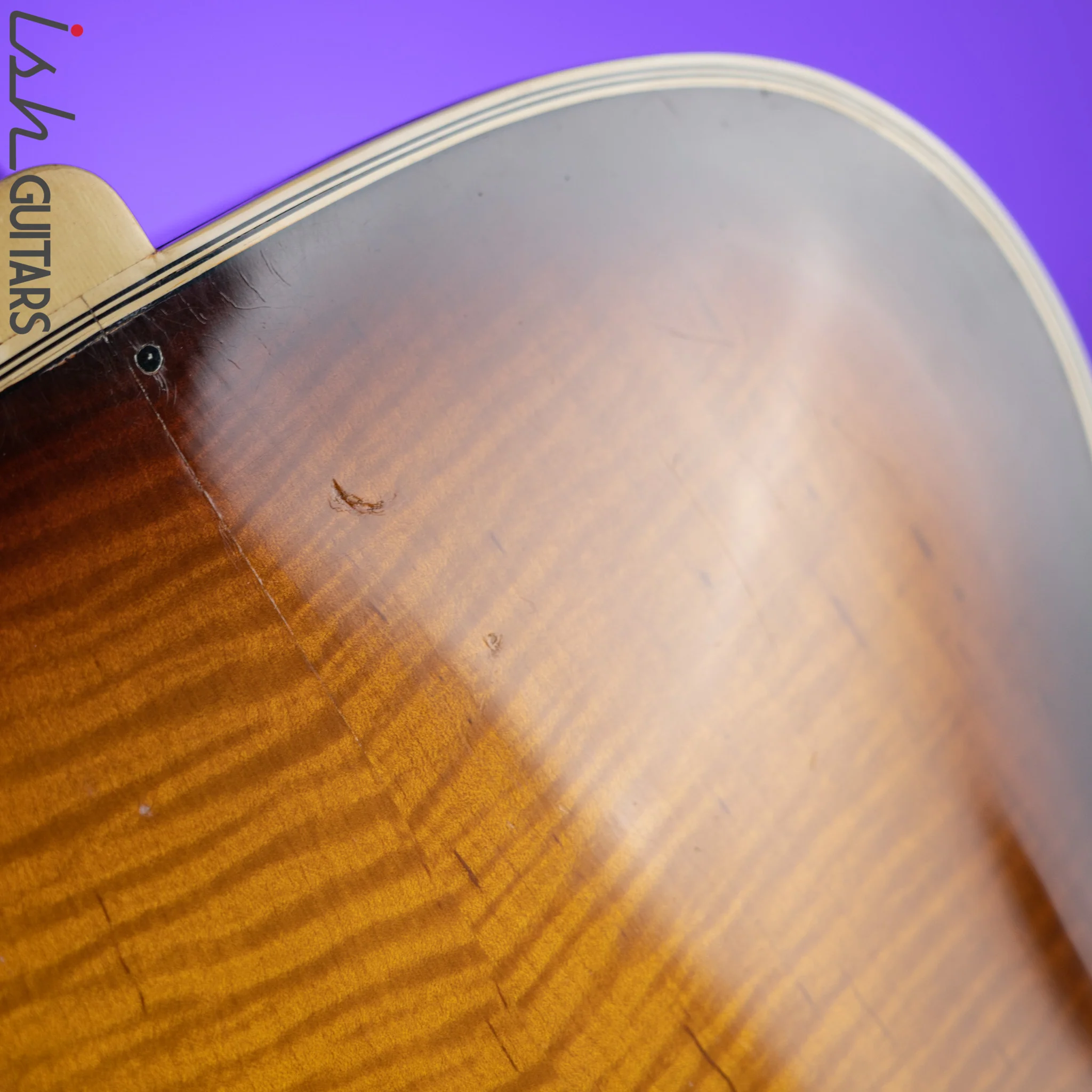 1940 D’Angelico Style B ArchTop Tobacco Burst - Image 18