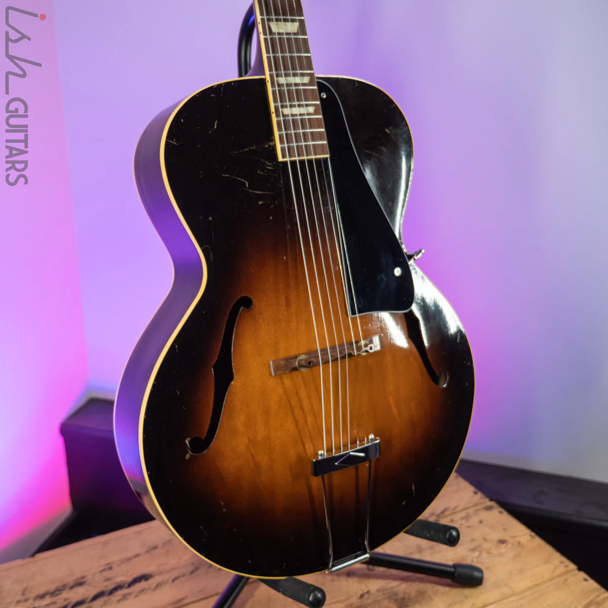 1950-1951 Gibson L-50 Archtop Sunburst Acoustic Guitar - Image 5