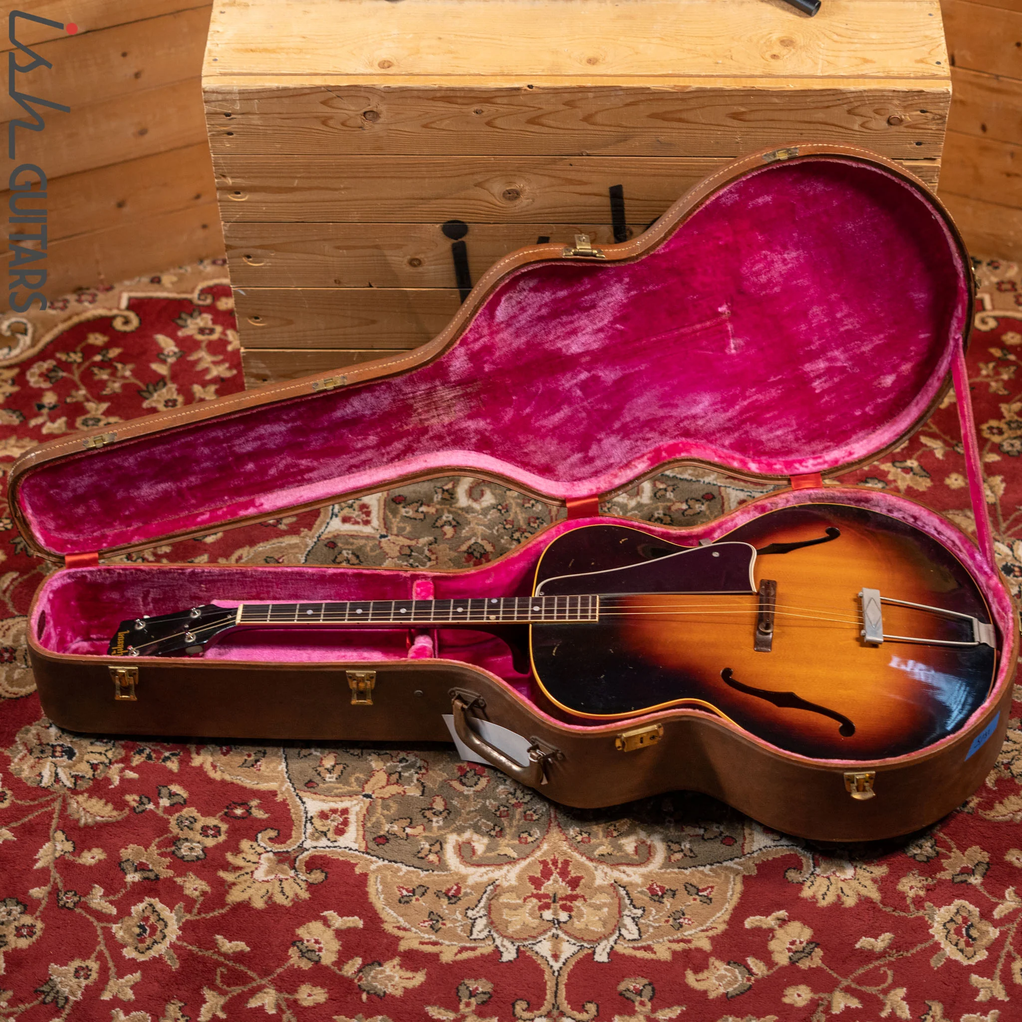 1953 Gibson TG-50 Tenor Guitar Sunburst - Image 21