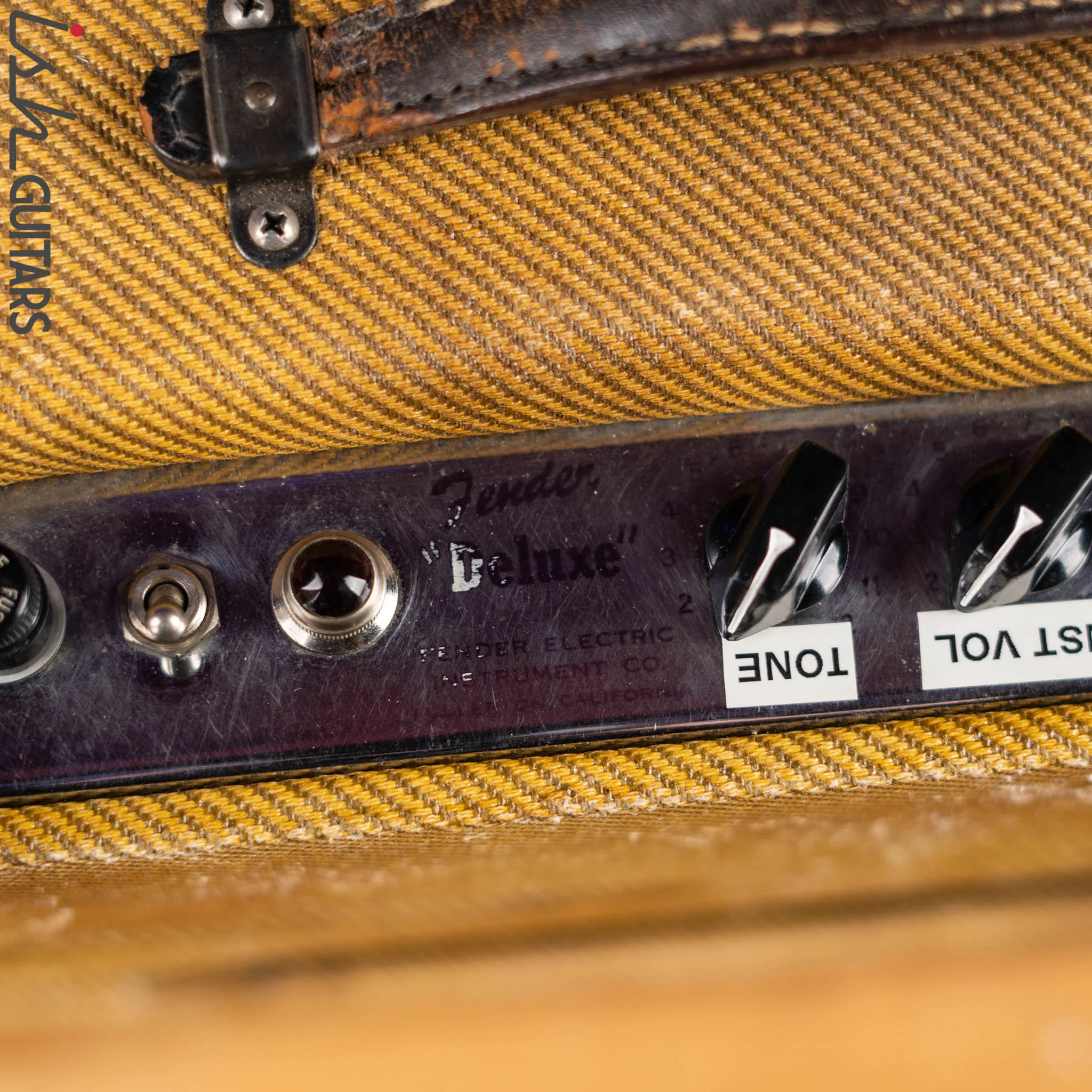 1955 Fender Deluxe 5D3 (Re-Tolexed) - Image 6