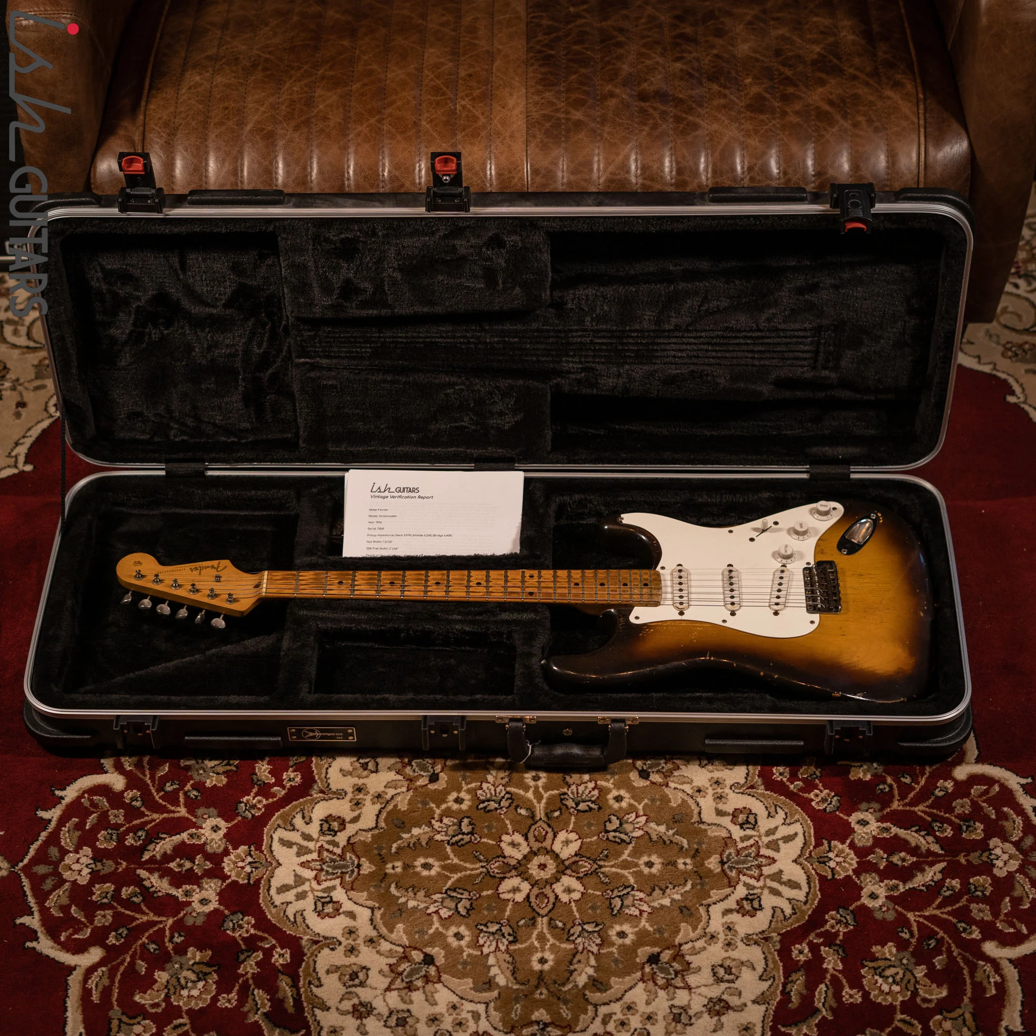 1956 Fender Stratocaster Burst - Image 20