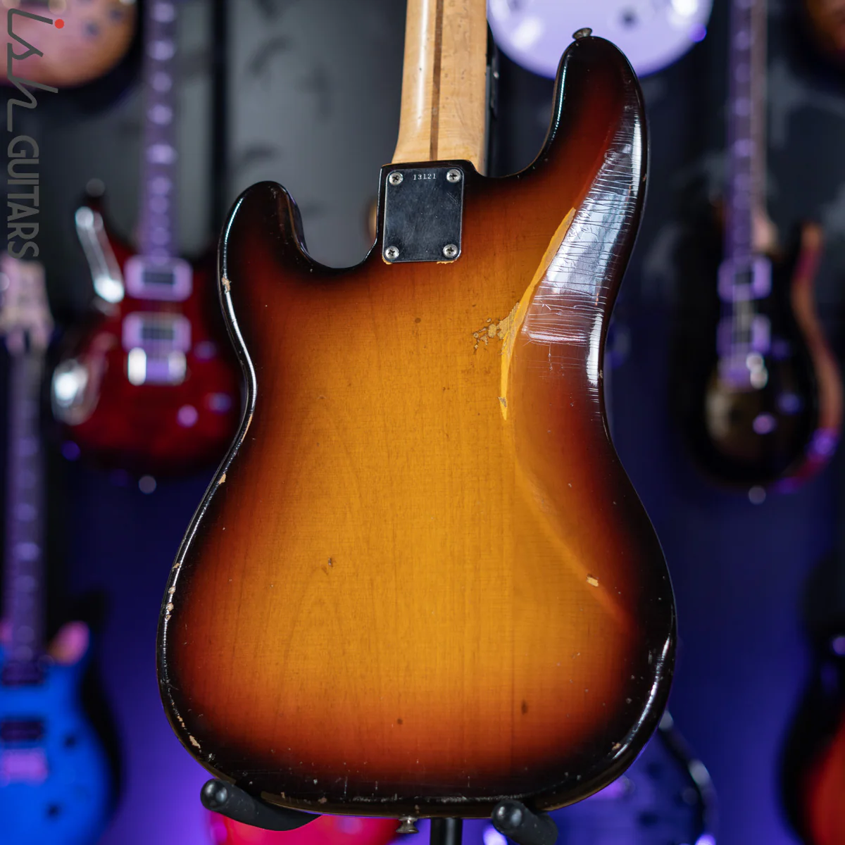 1958 Fender Precision Bass 3-Tone Sunburst - Image 8