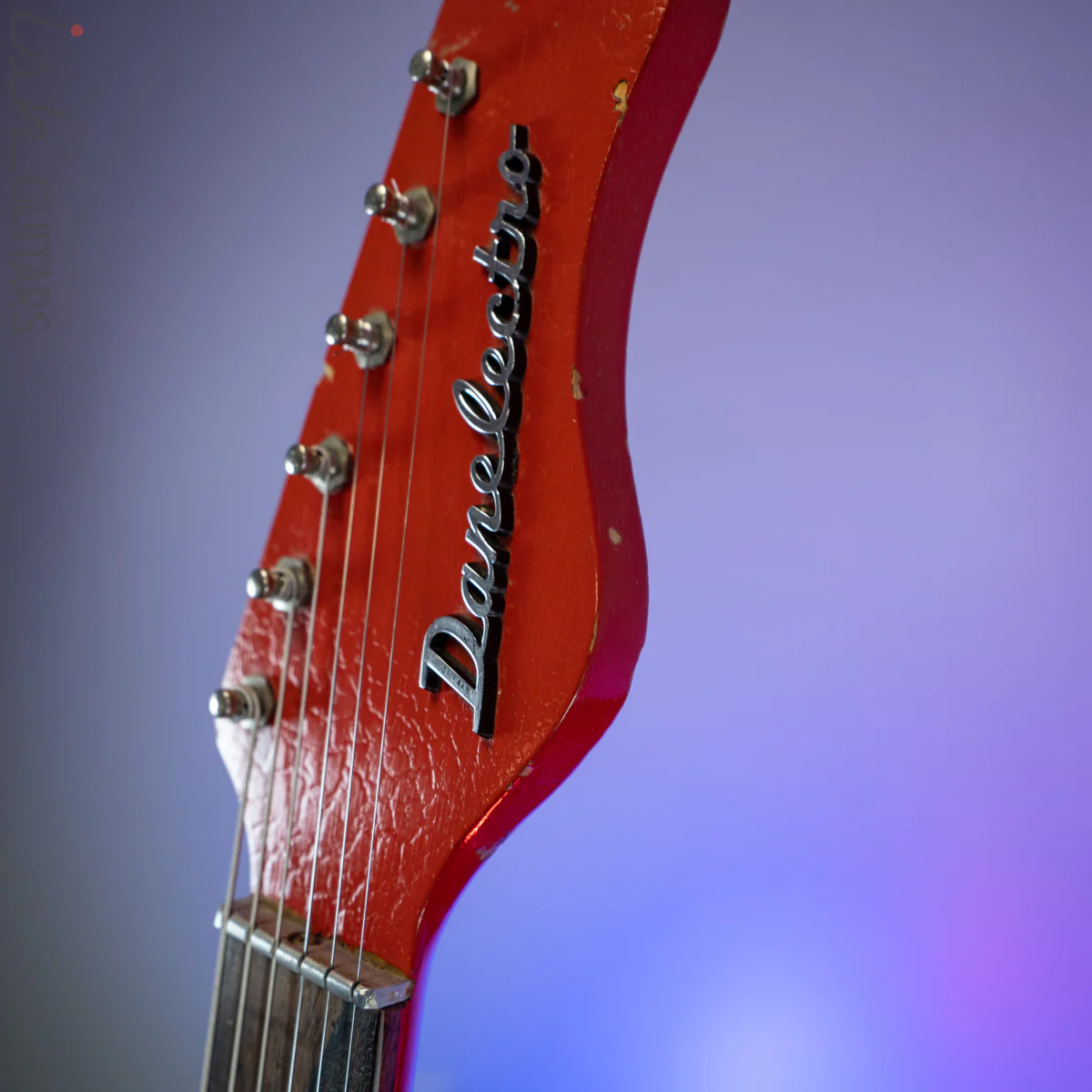 1960's Danelectro Hawk Red Solidbody - Image 4