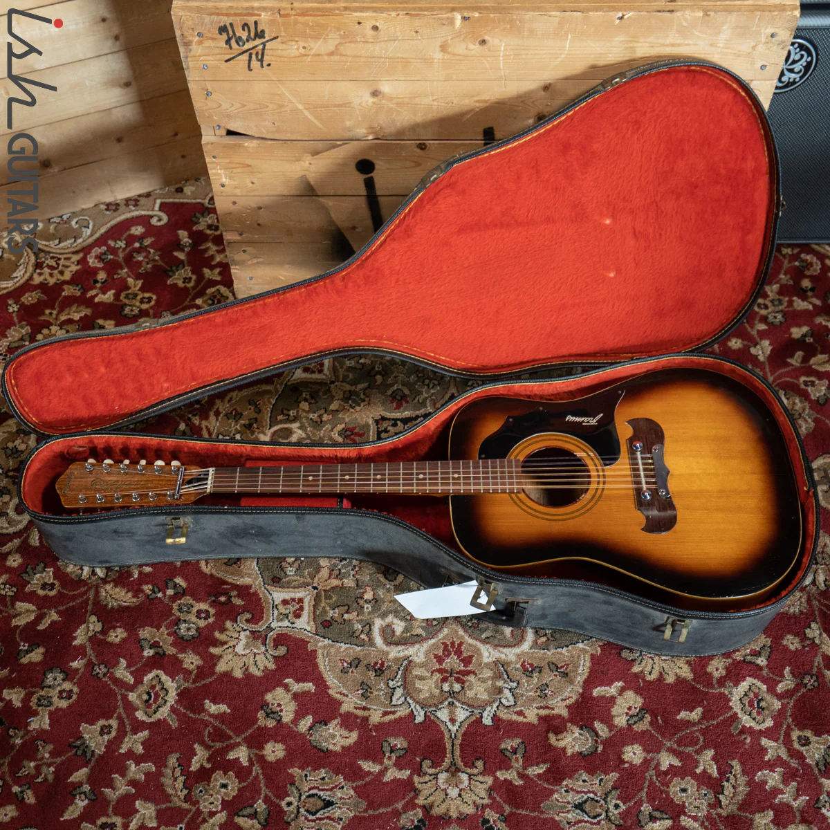 1960's Framus Texan 12-String Acoustic Guitar - Image 22