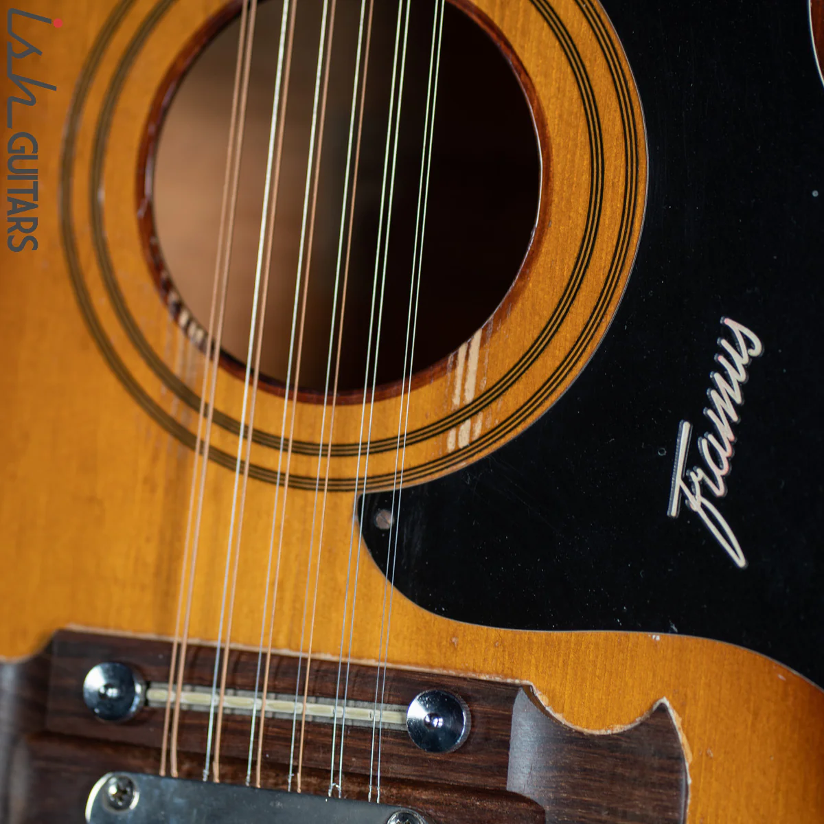 1960's Framus Texan 12-String Acoustic Guitar - Image 6