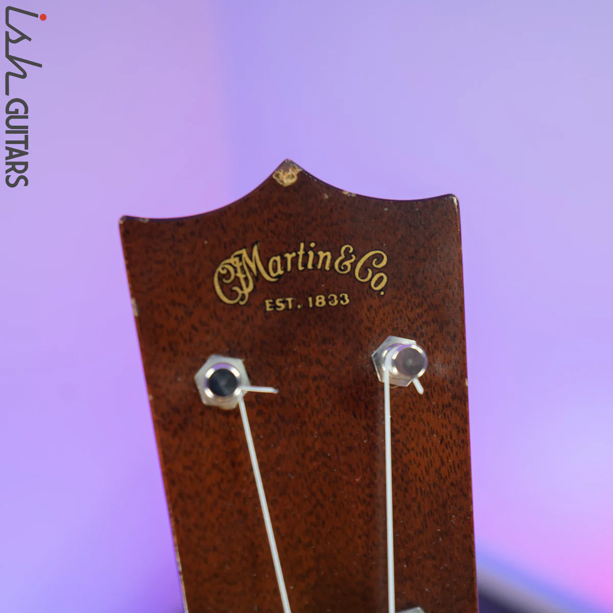 1960s Martin Baritone Ukulele with Planetary Tuners - Image 6