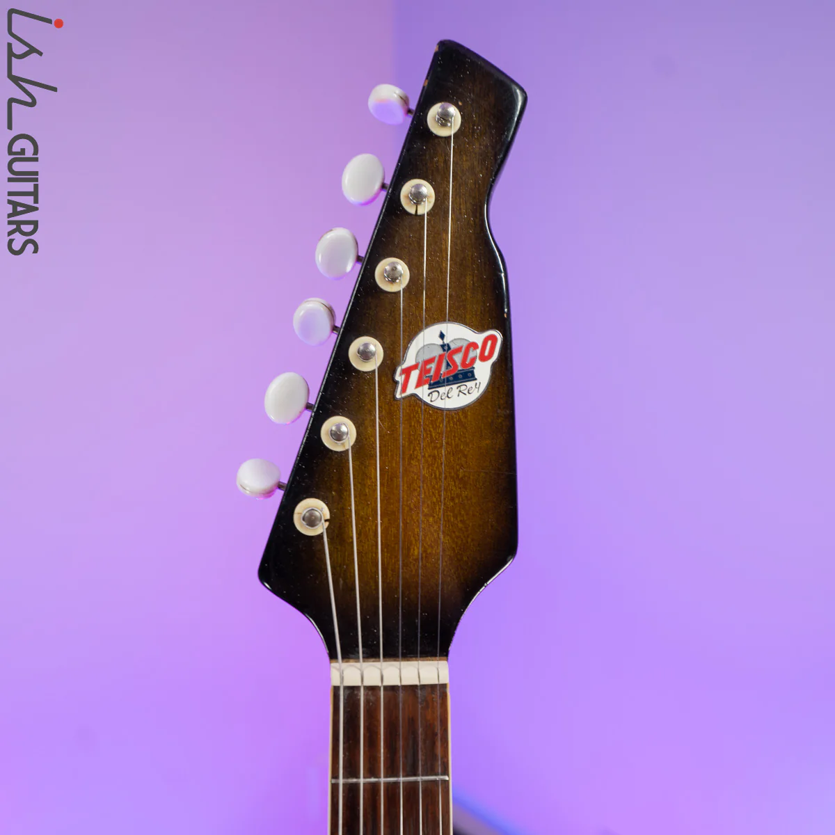 1960s Teisco Del Ray ET-220 Sunburst - Image 6