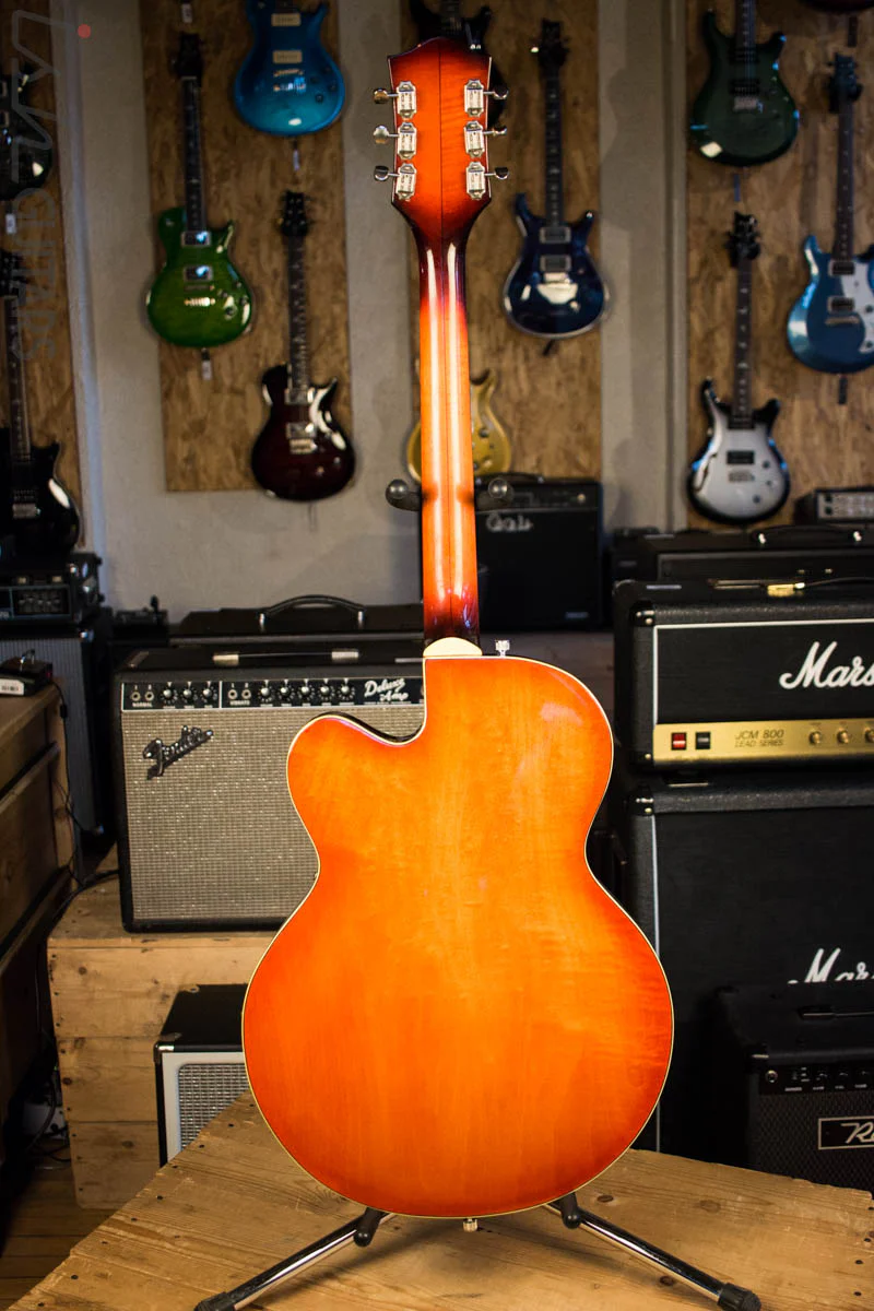 1961 Gretsch 6120 Style 6119 Anniversary Chet Atkins Orange Refin Real F Holes! - Image 8