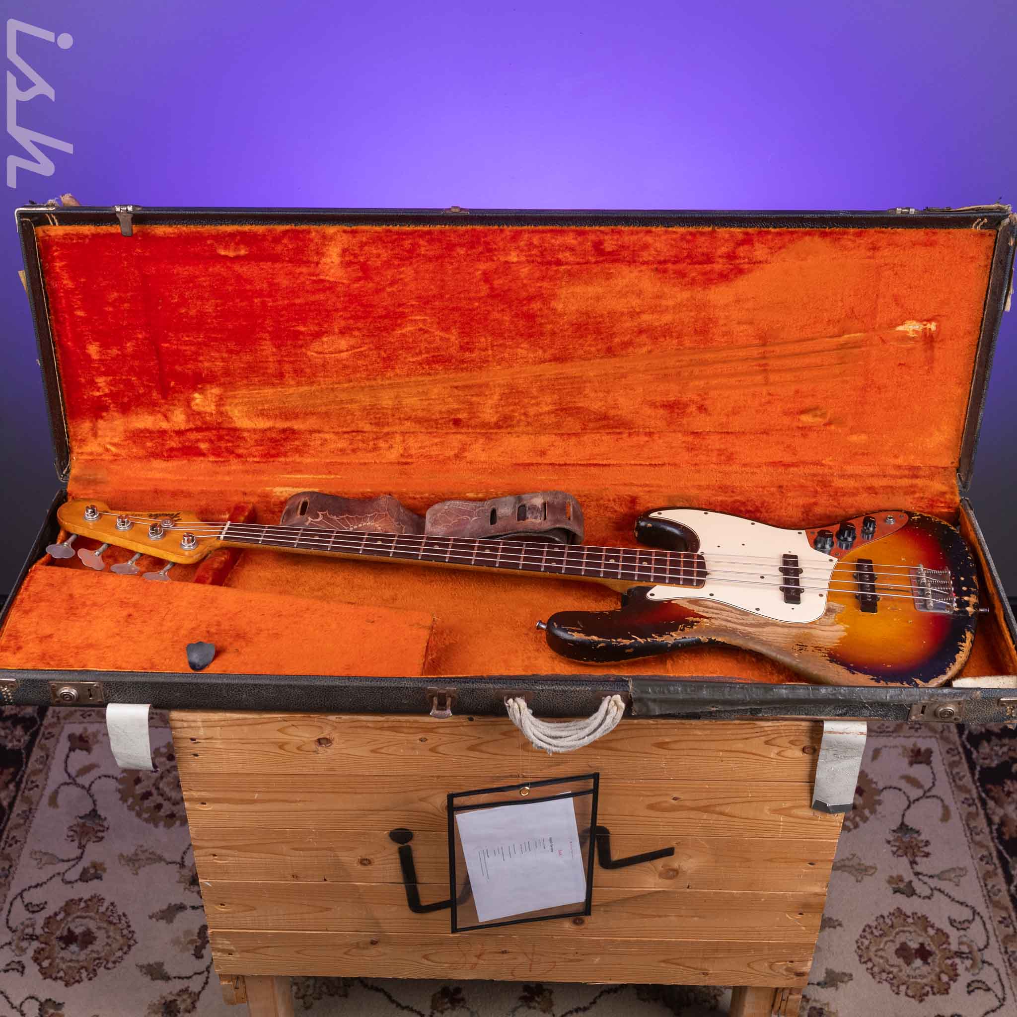 1962 Fender Jazz Bass Sunburst Pre-CBS - Image 18