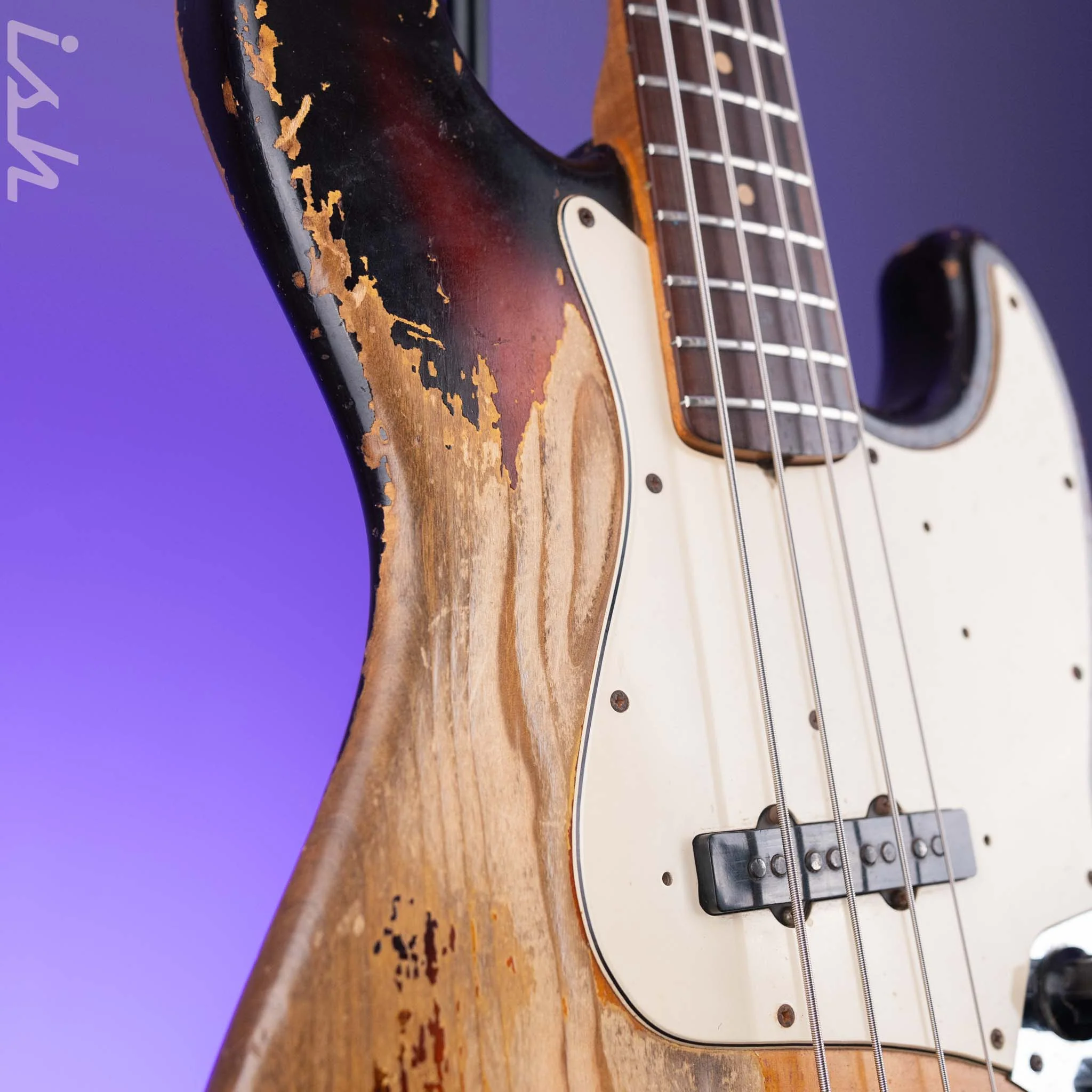 1962 Fender Jazz Bass Sunburst Pre-CBS - Image 7