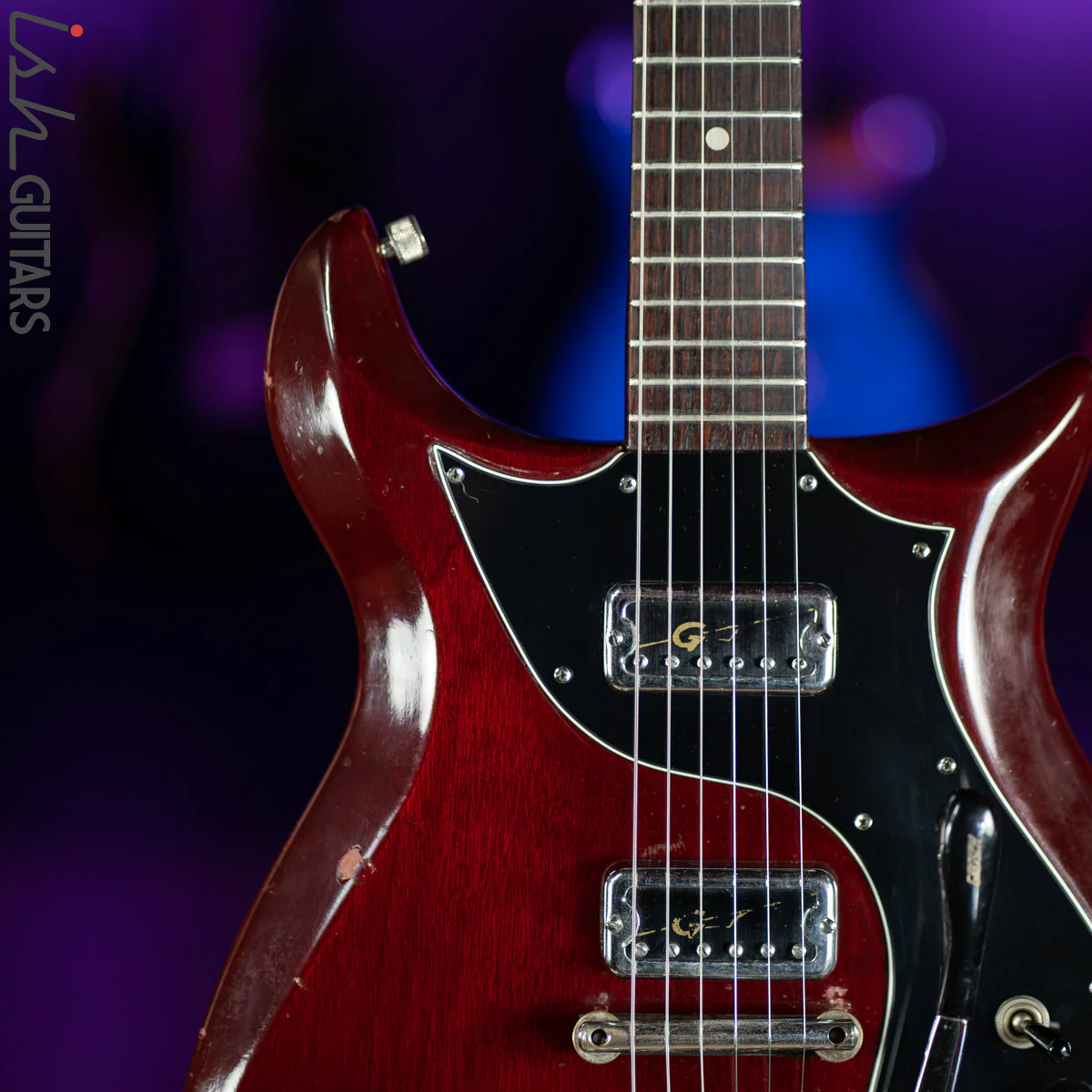 1964 Gretsch Corvette 6135 Cherry Dual Pickups - Image 3