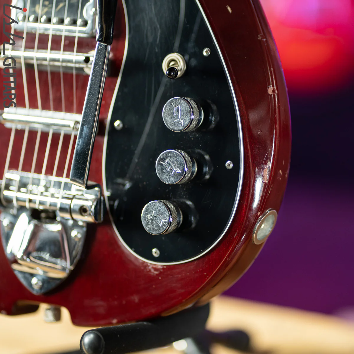 1964 Gretsch Corvette 6135 Cherry Dual Pickups - Image 6