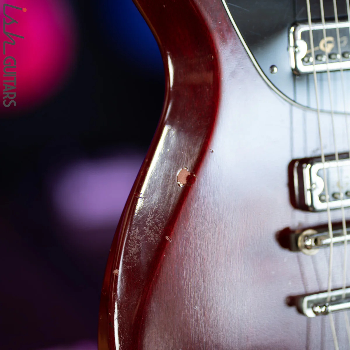 1964 Gretsch Corvette 6135 Cherry Dual Pickups - Image 8