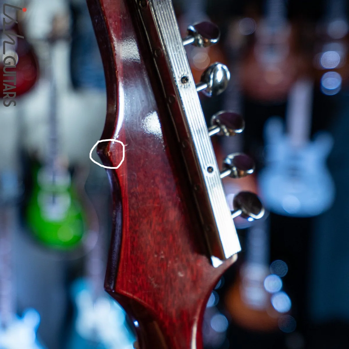 1965 Epiphone SB-533 Coronet Red - Image 13