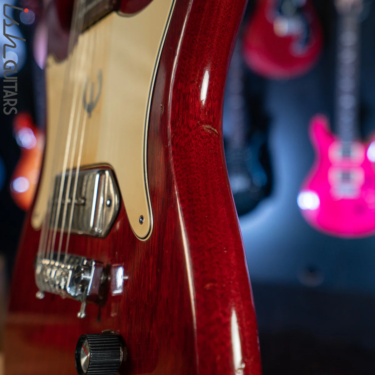 1965 Epiphone SB-533 Coronet Red - Image 18