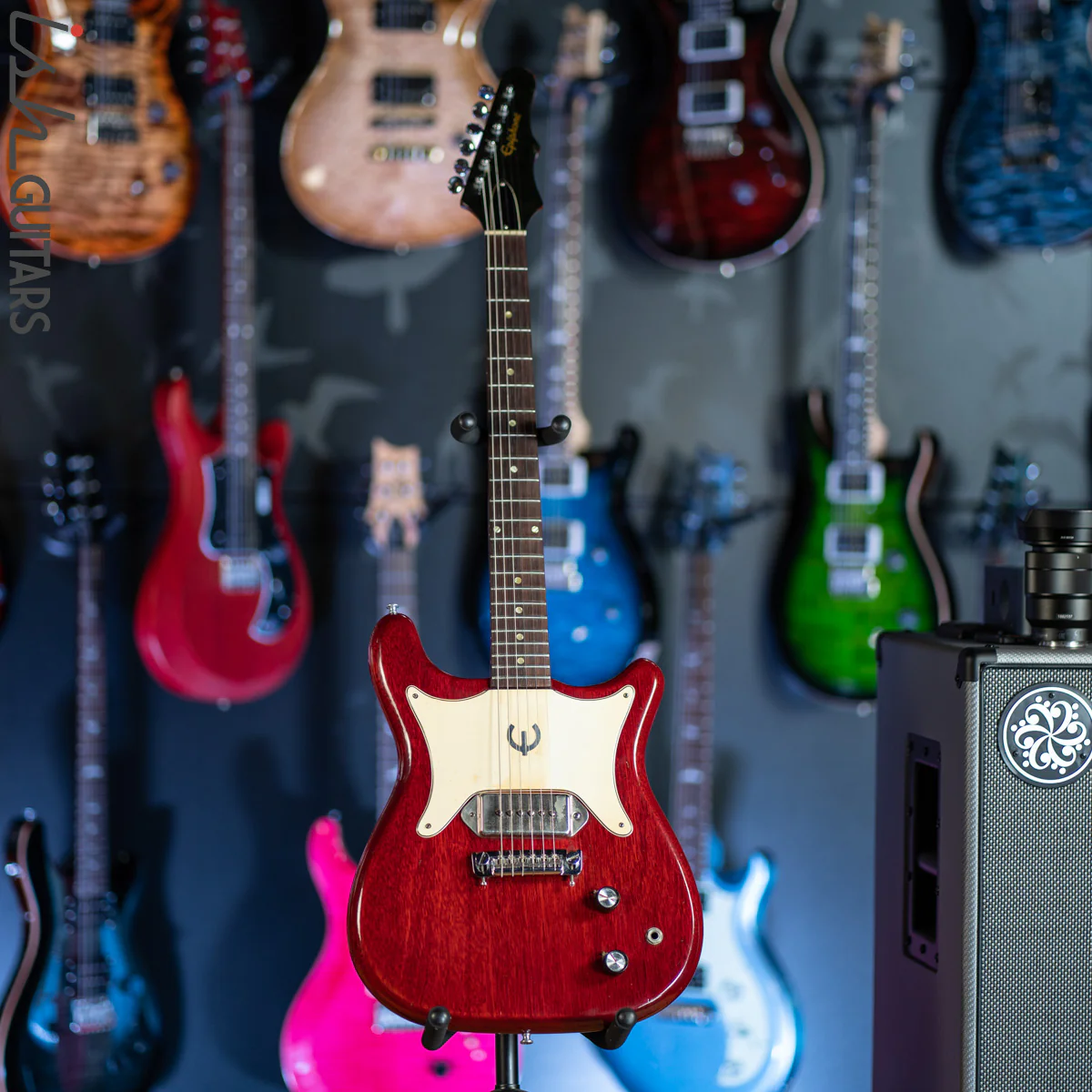 1965 Epiphone SB-533 Coronet Red - Image 2