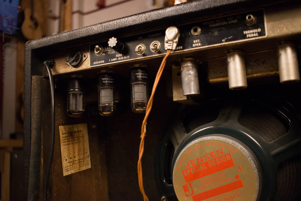 Pre CBS 1965 Fender Deluxe Guitar Amp - Image 6