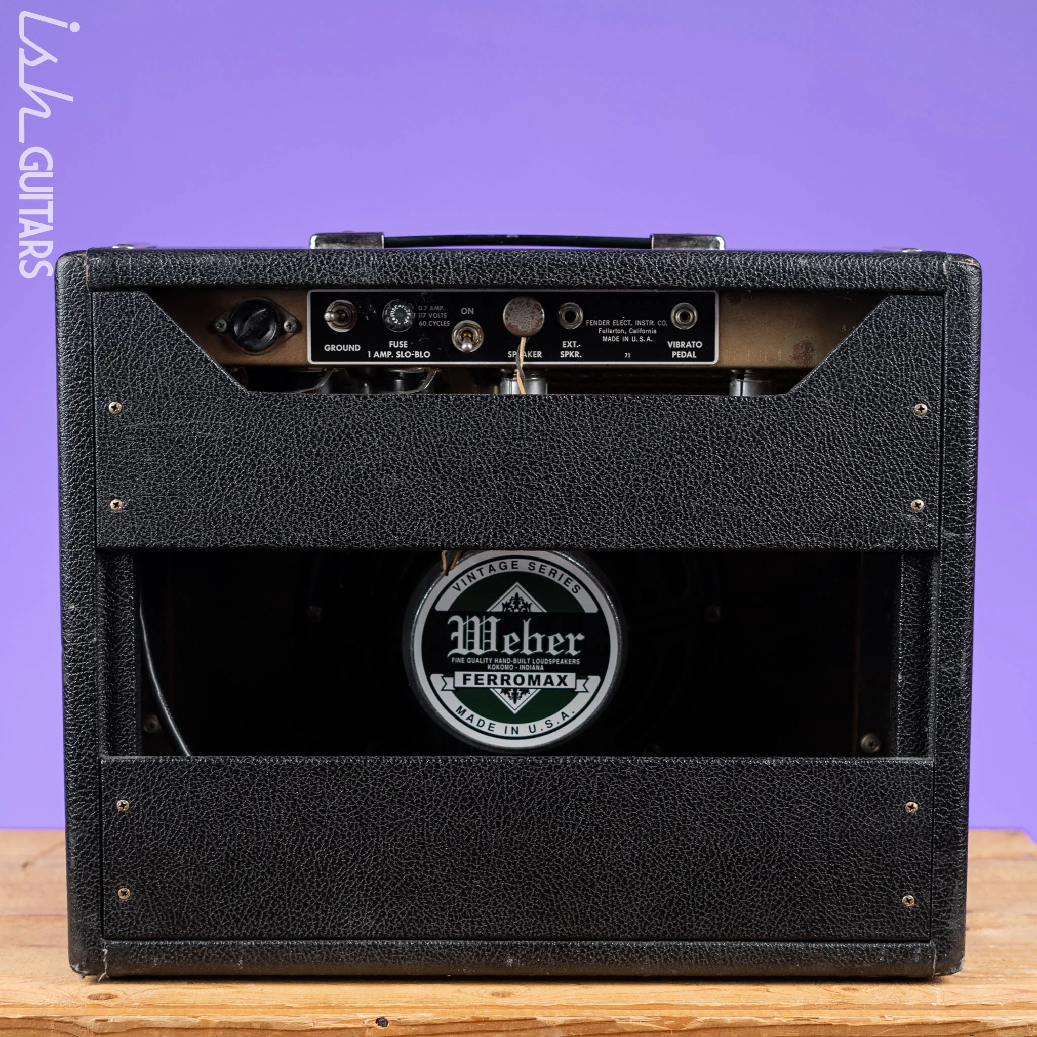 1965 Fender Princeton Combo Amplifier - Image 5