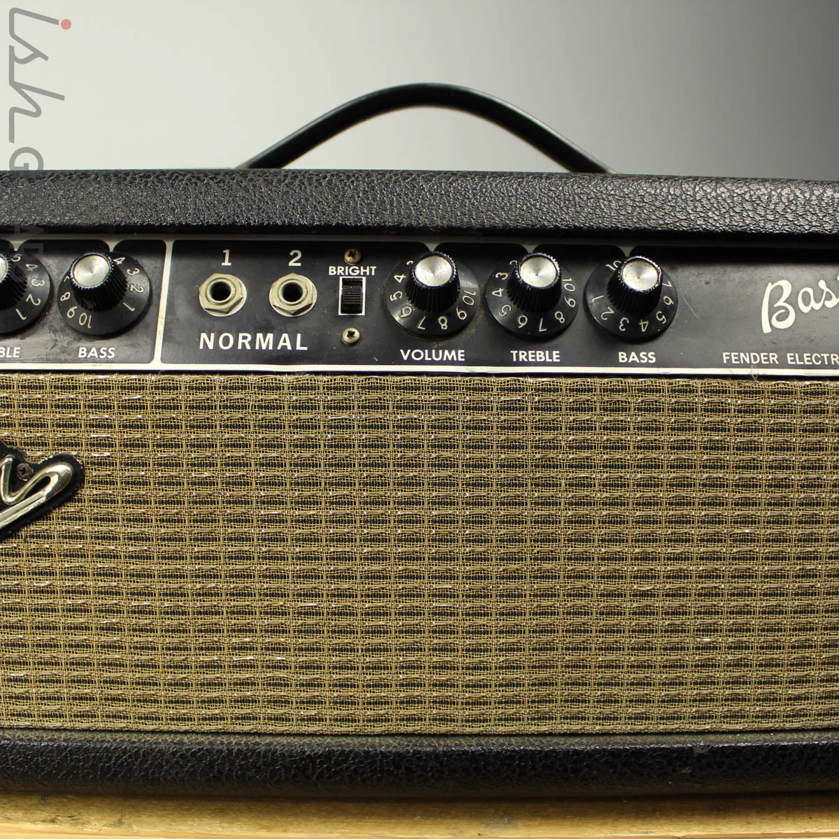 1965 Pre-CBS Fender Bassman Blackface - Image 4