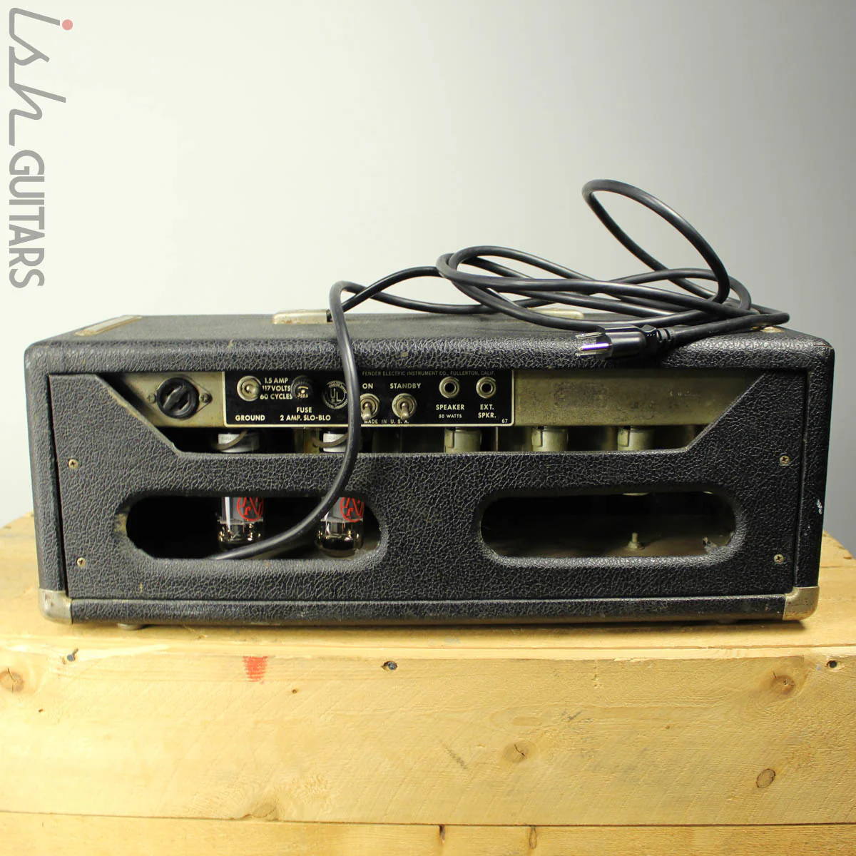 1965 Pre-CBS Fender Bassman Blackface - Image 7