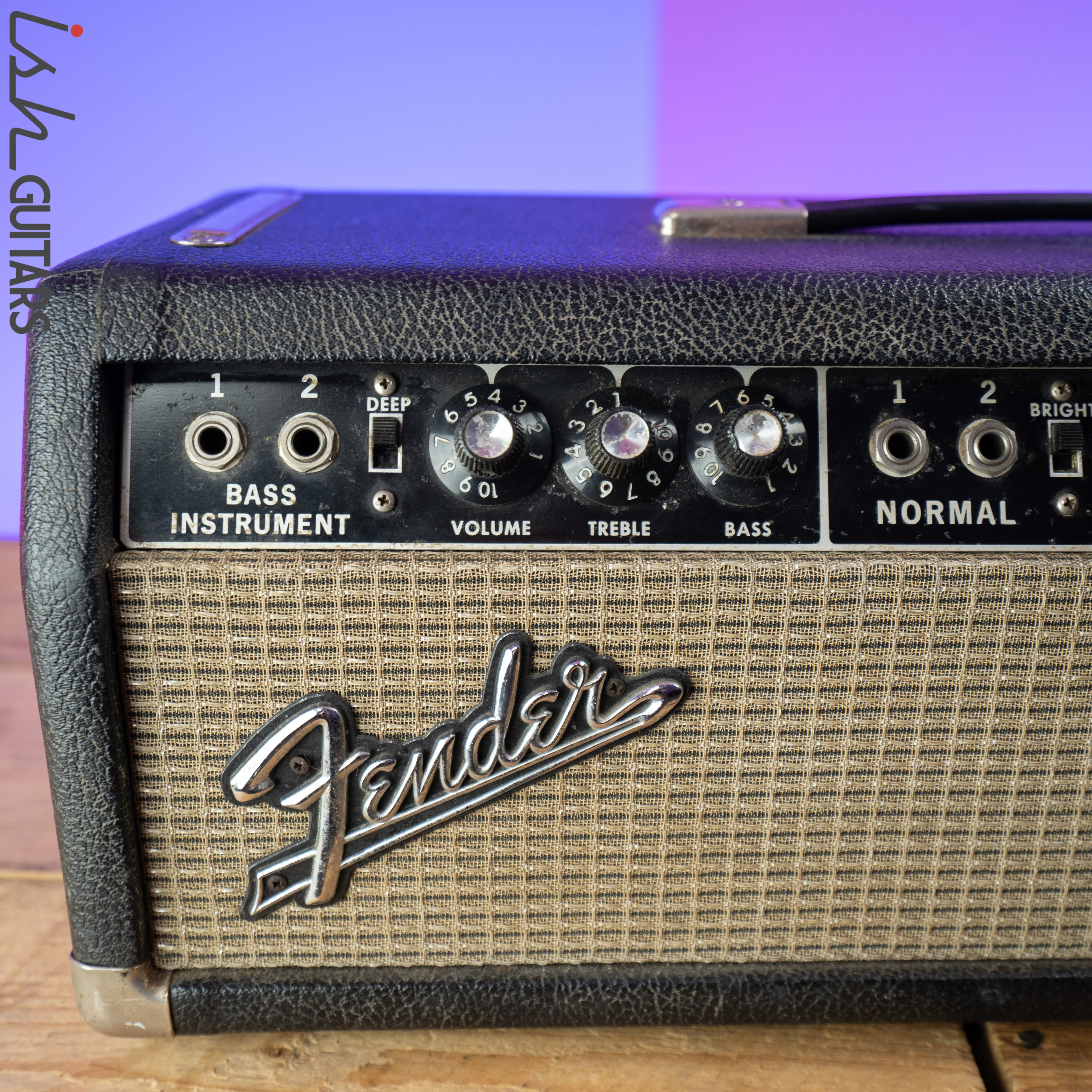 1966 Fender Bassman Blackface Head - Image 3