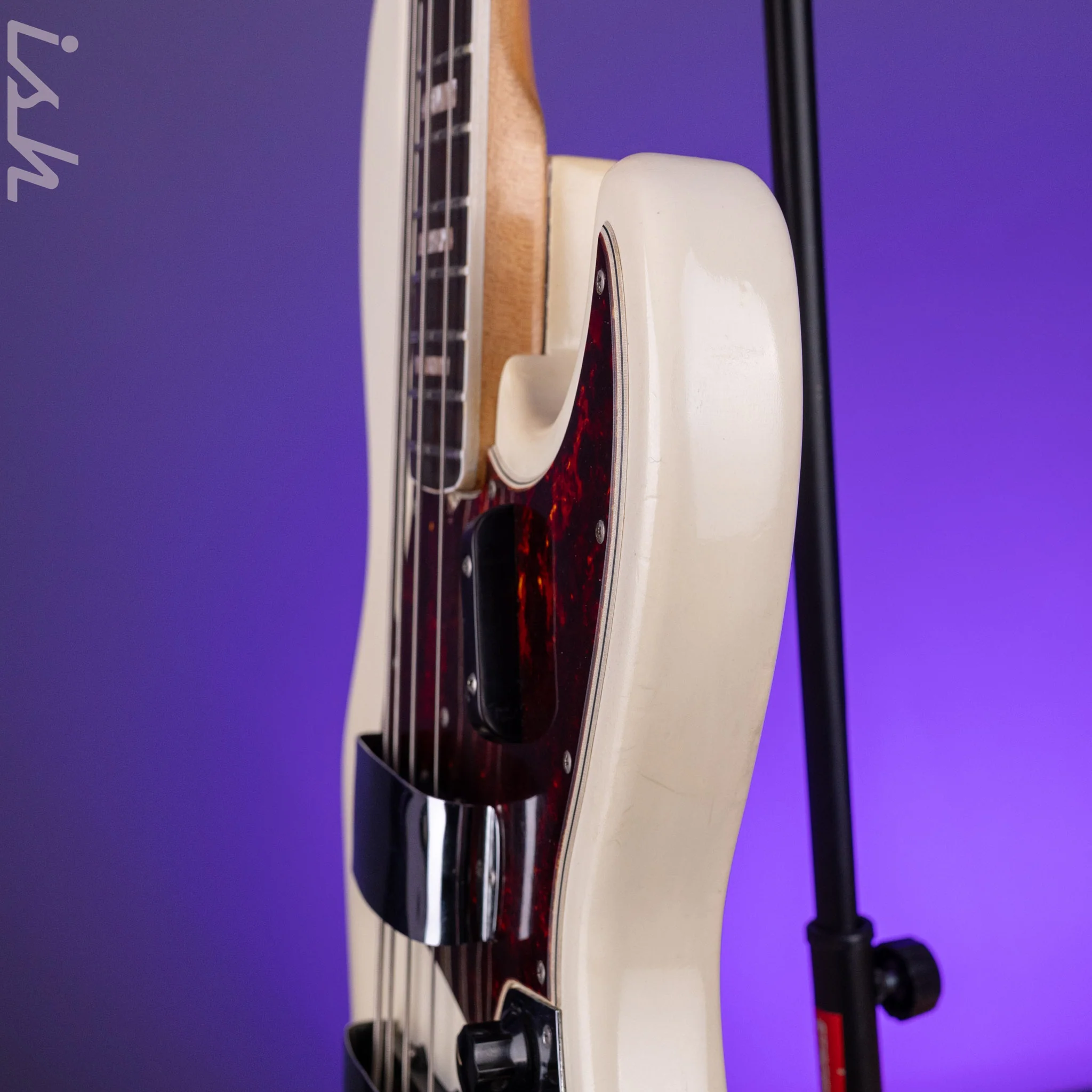 1966 Fender Jazz Bass Refin White - Image 10