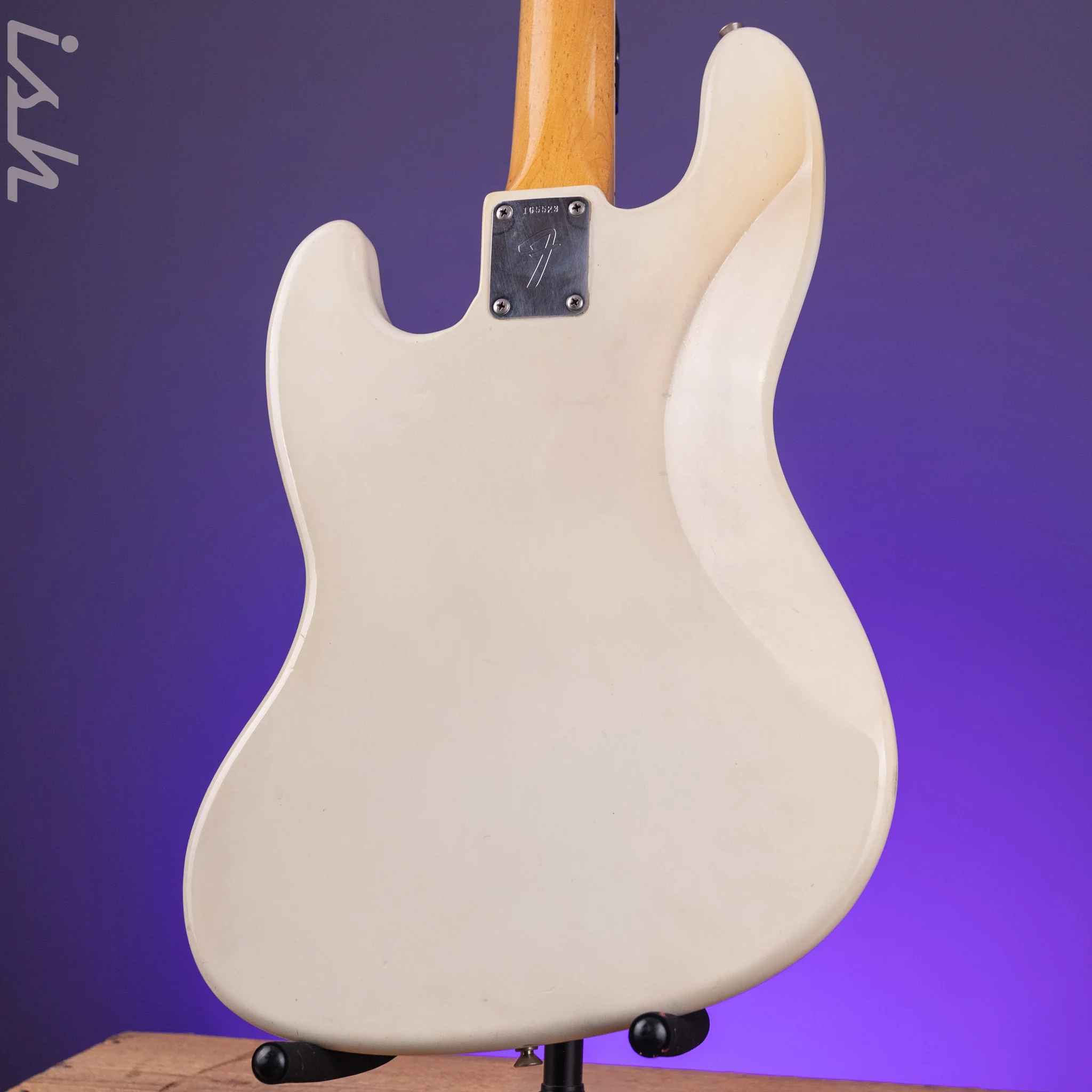 1966 Fender Jazz Bass Refin White - Image 17
