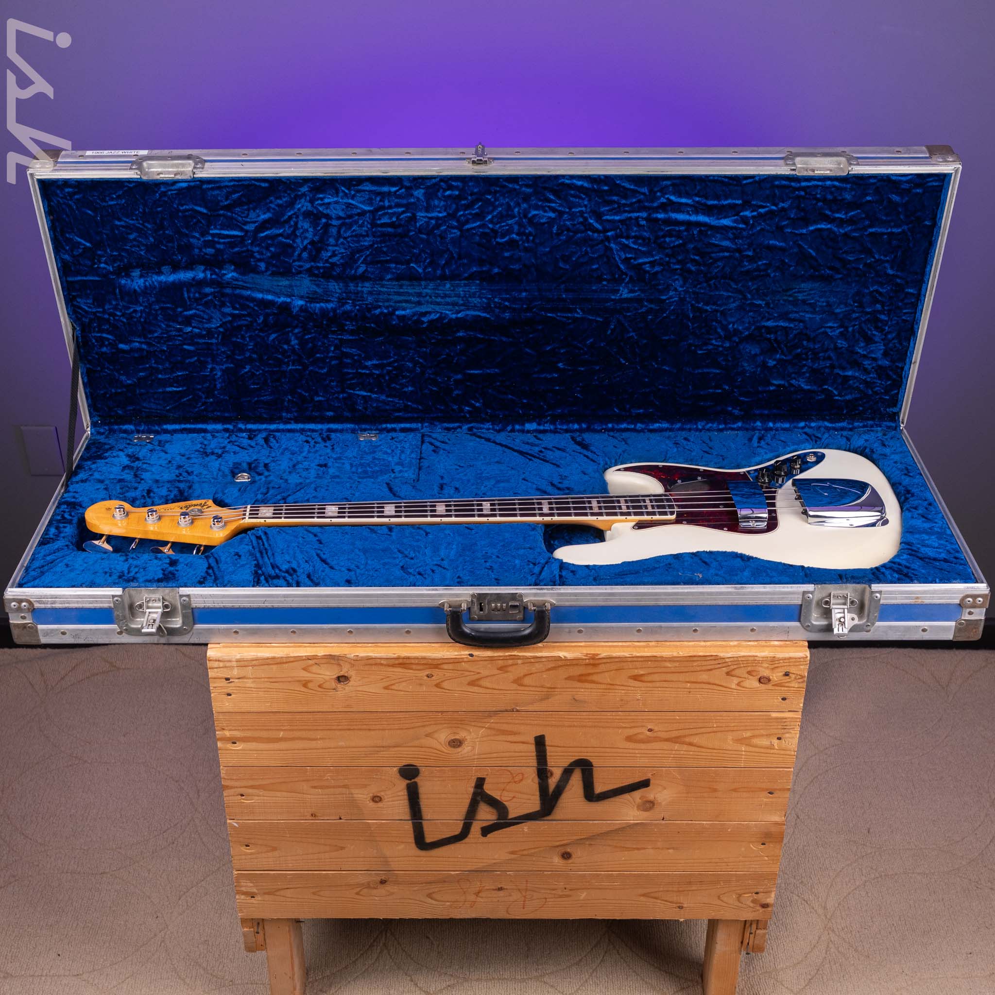 1966 Fender Jazz Bass Refin White - Image 30