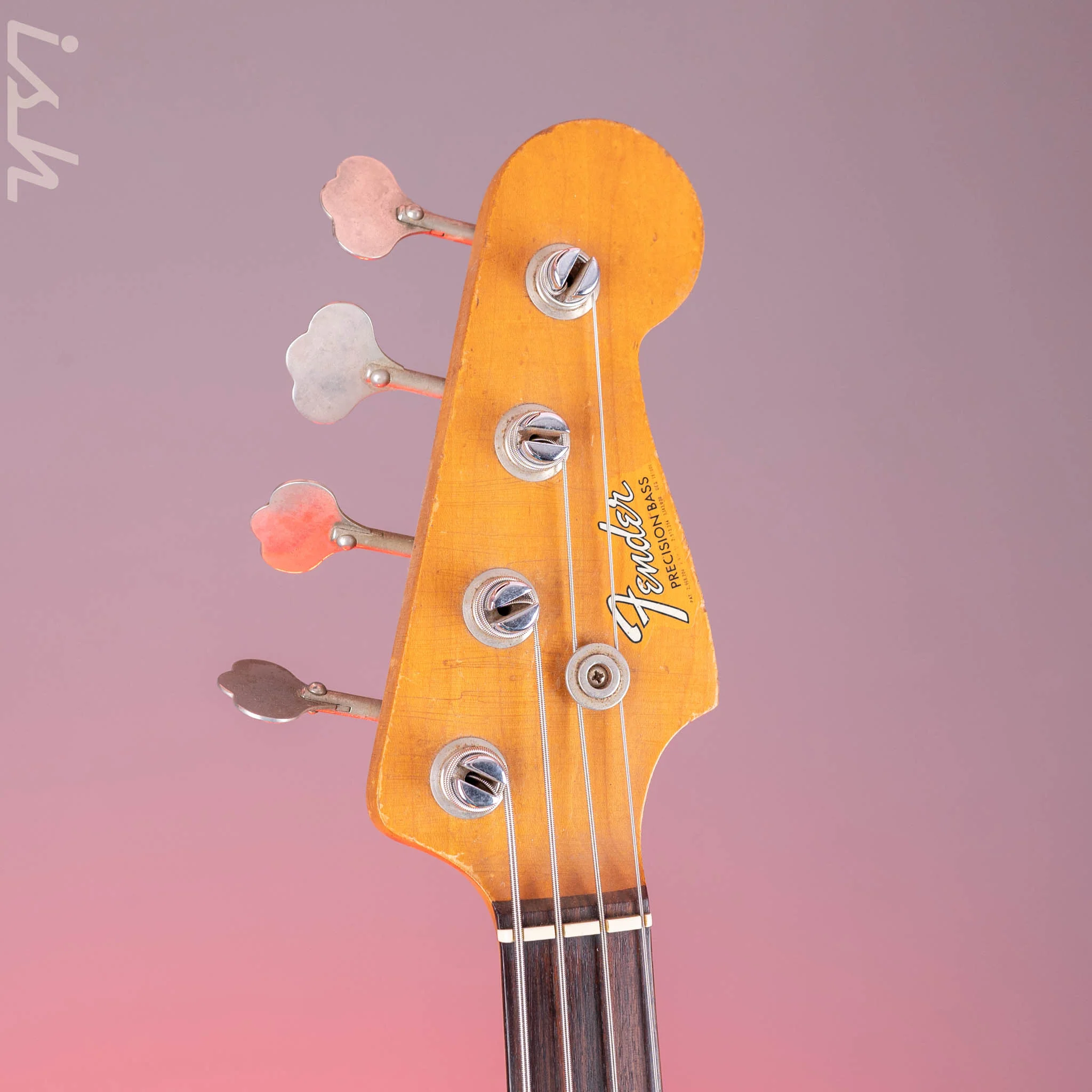 1966 Fender Precision Bass Mocha Brown - Image 12