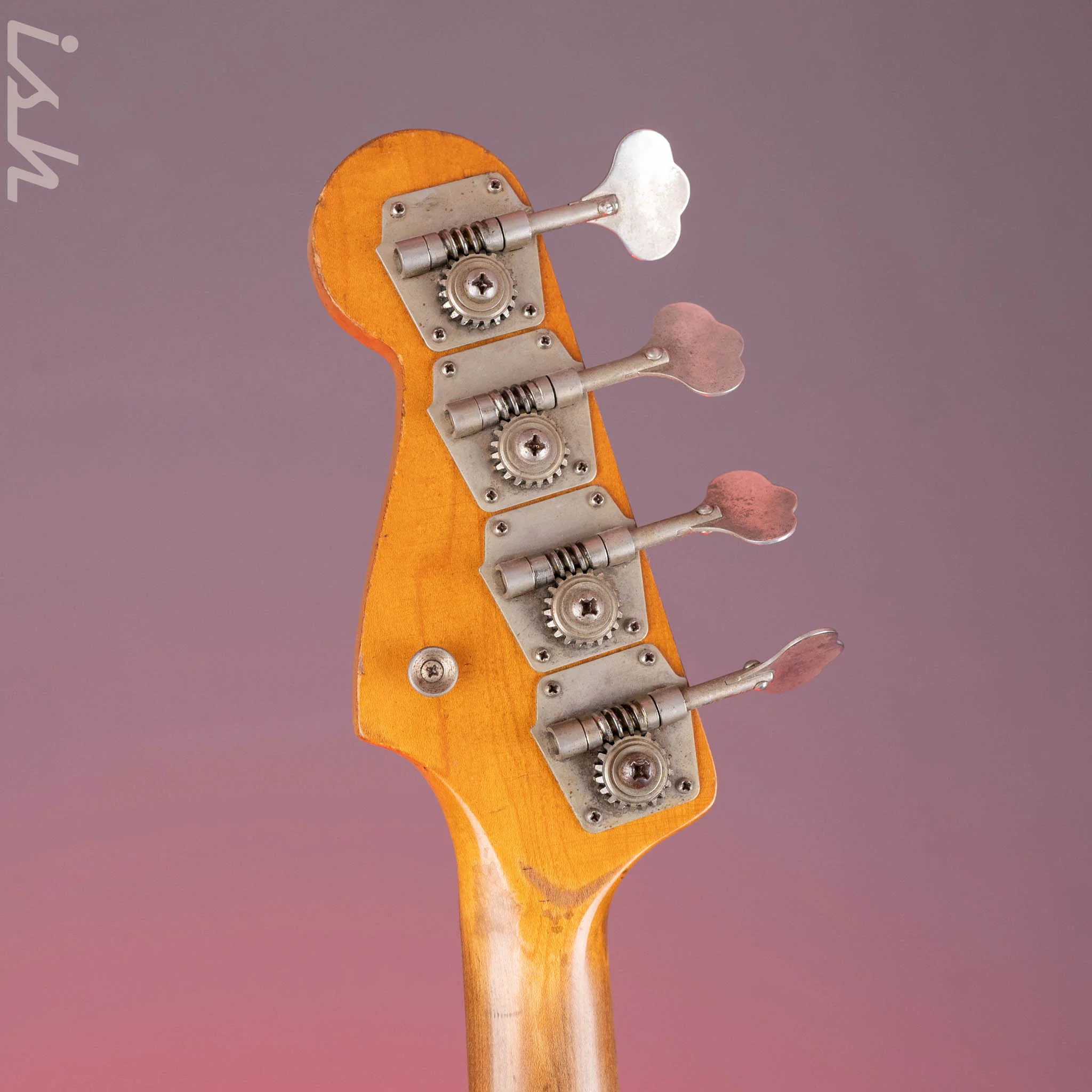 1966 Fender Precision Bass Mocha Brown - Image 21