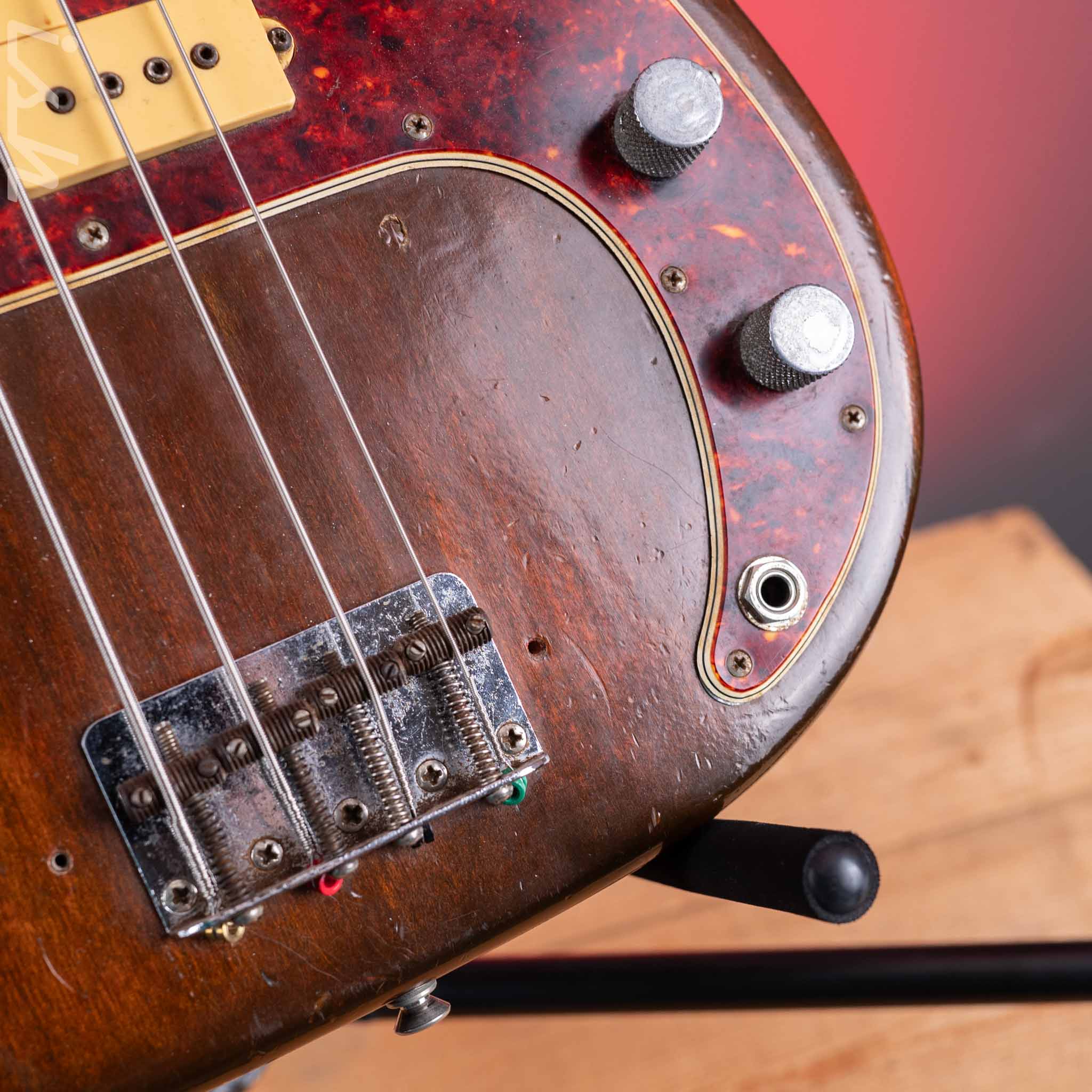 1966 Fender Precision Bass Mocha Brown - Image 6
