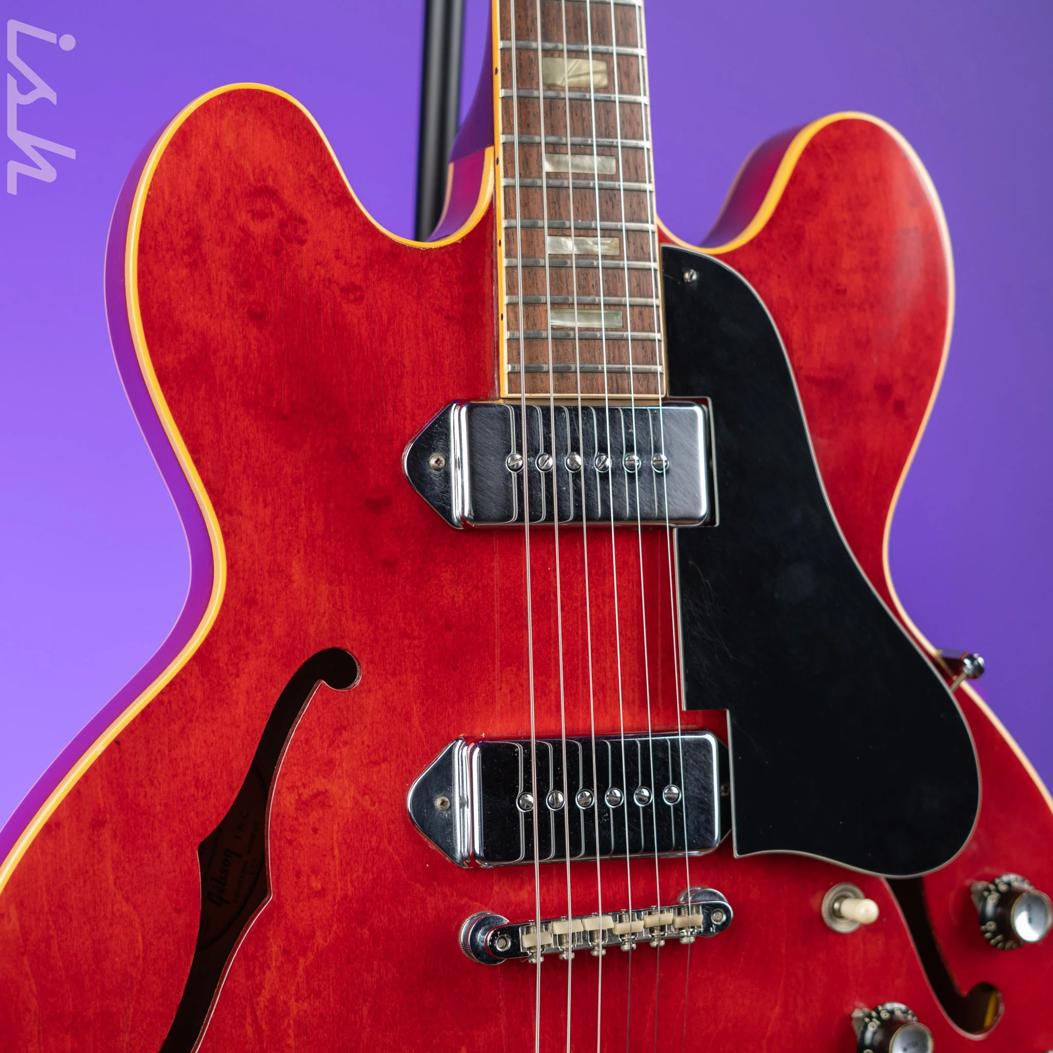 1966 Gibson ES-330-TDC Cherry - Image 3