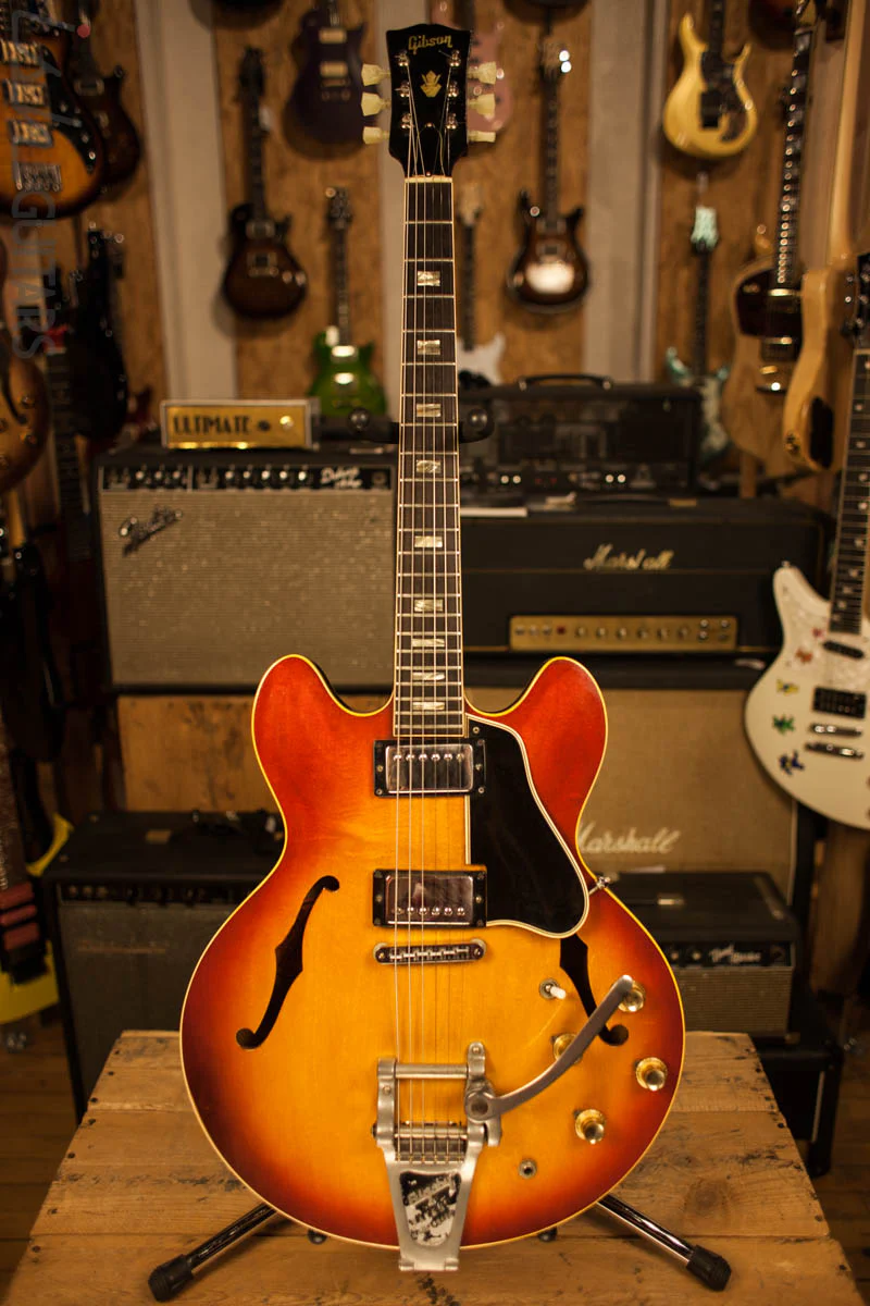 1966 Gibson ES335 TD Sunburst w/ Bigsby (DEMO VIDEO) - Image 2