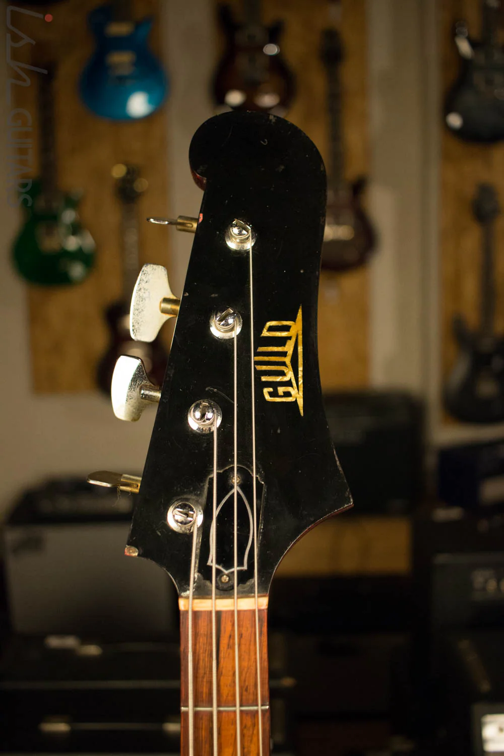 1966 Guild Jet Star Bass Cherry - Image 5