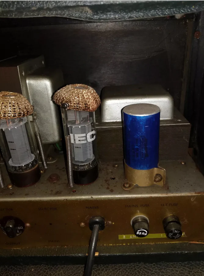 1968 Marshall Plexi Amplifier Head & 68/69 Marshall Slant 4x12 Cabinet w/ Magus Ultimate Attenuator - Image 11