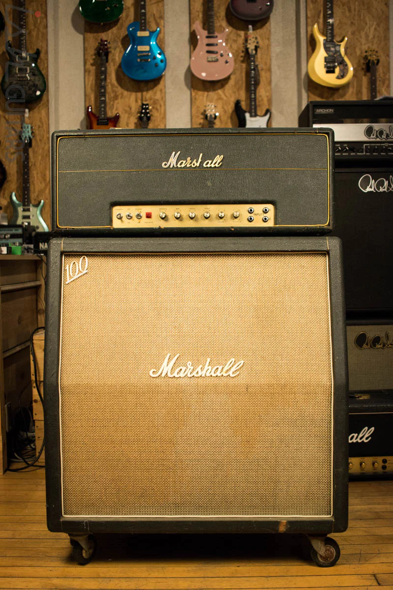 1968/69 Marshall Slant 4x12 Cabinet - Image 9