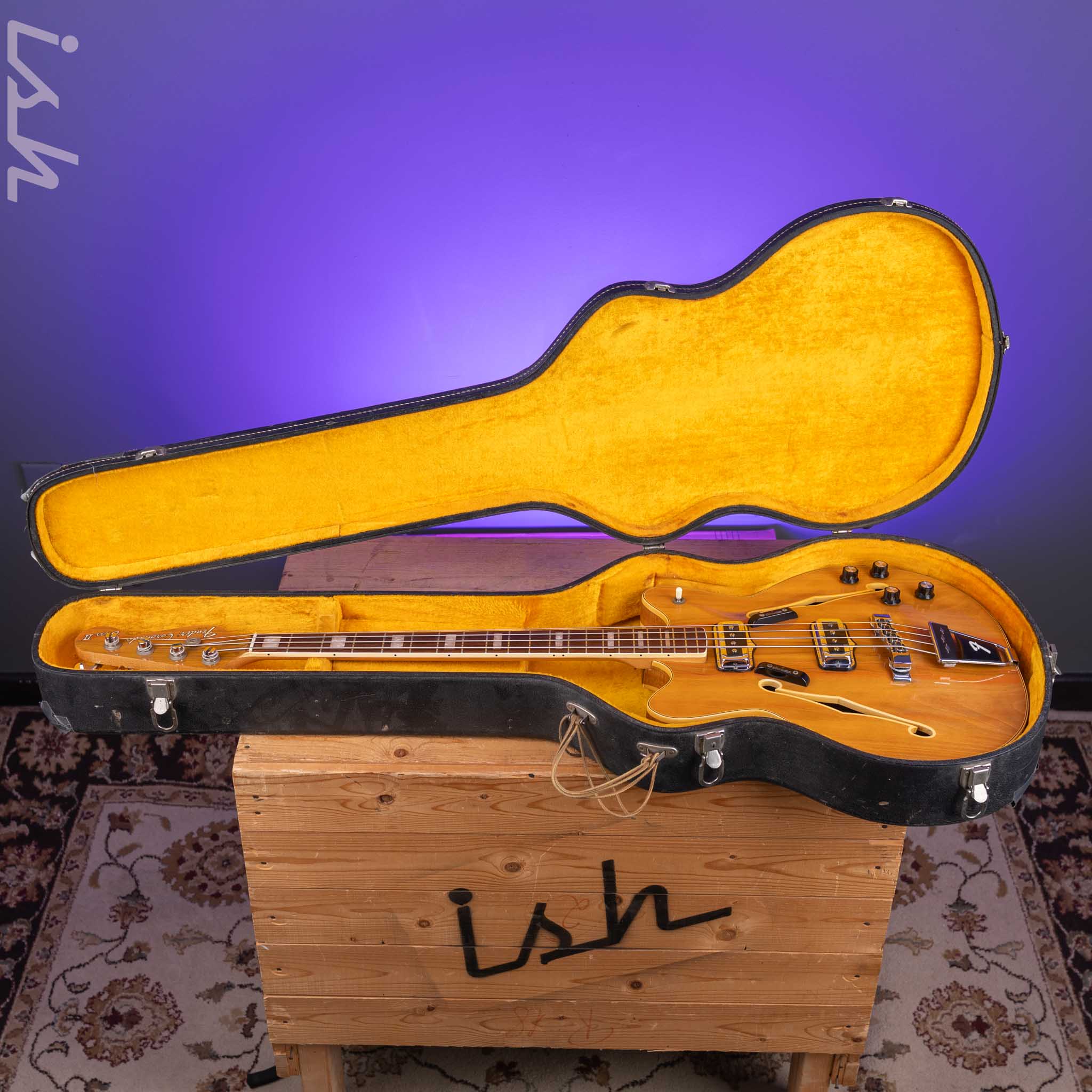 1968 Fender Coronado Bass II Wildwood Natural - Image 19
