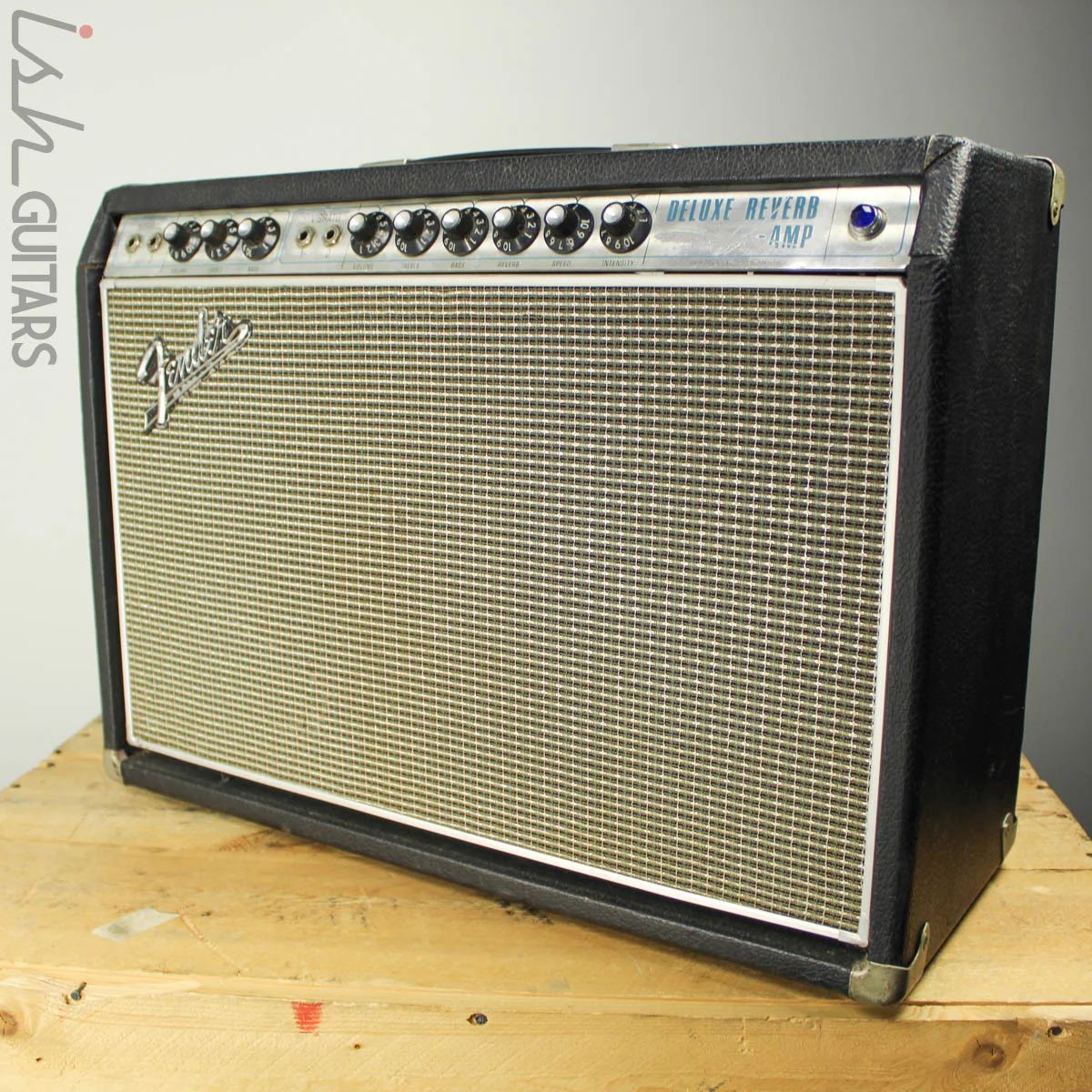 1968 Fender Deluxe Reverb "Drip Edge" w/ Footswitch