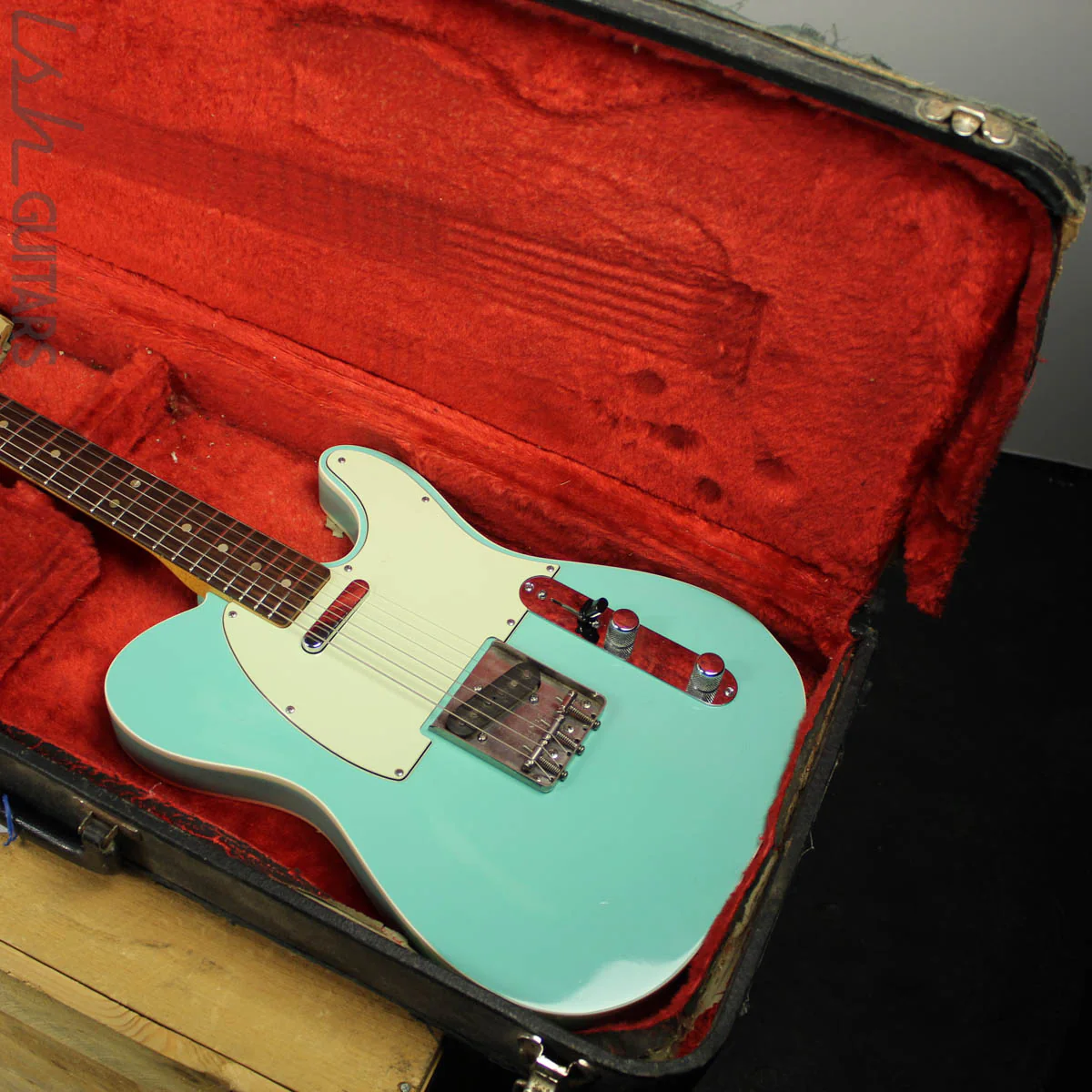 1968 Fender Telecaster Custom Refinished Teal - Image 19