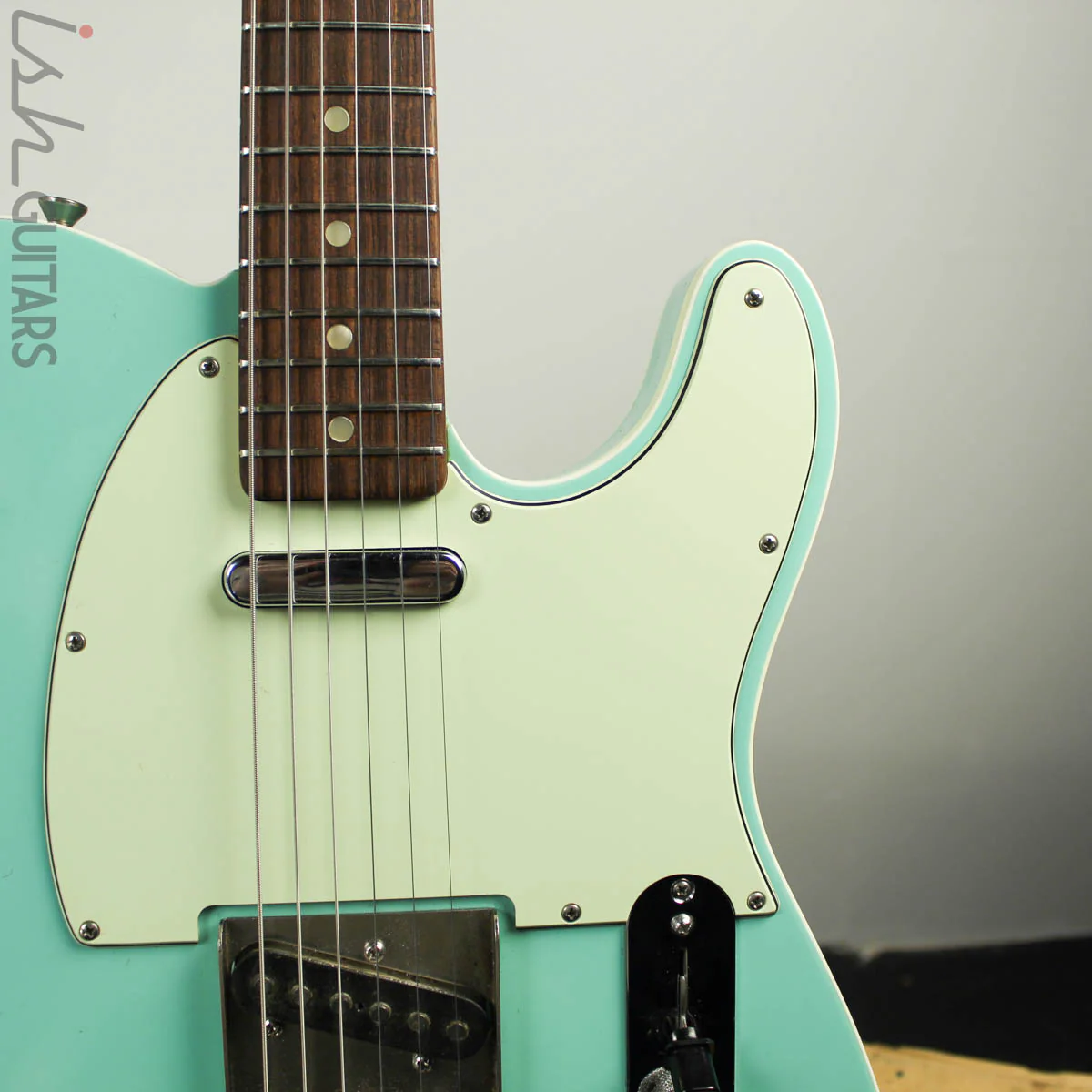 1968 Fender Telecaster Custom Refinished Teal - Image 3