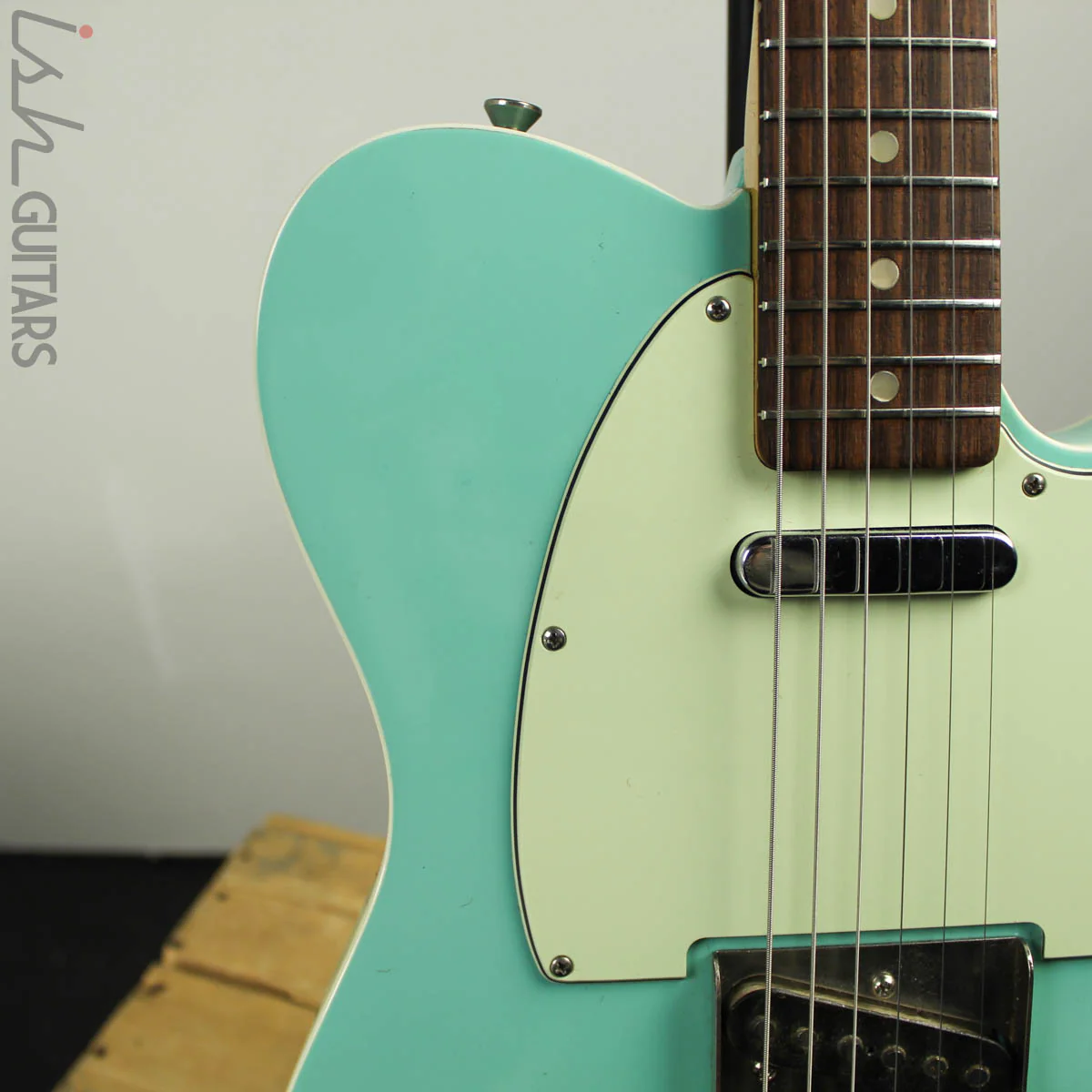 1968 Fender Telecaster Custom Refinished Teal - Image 5