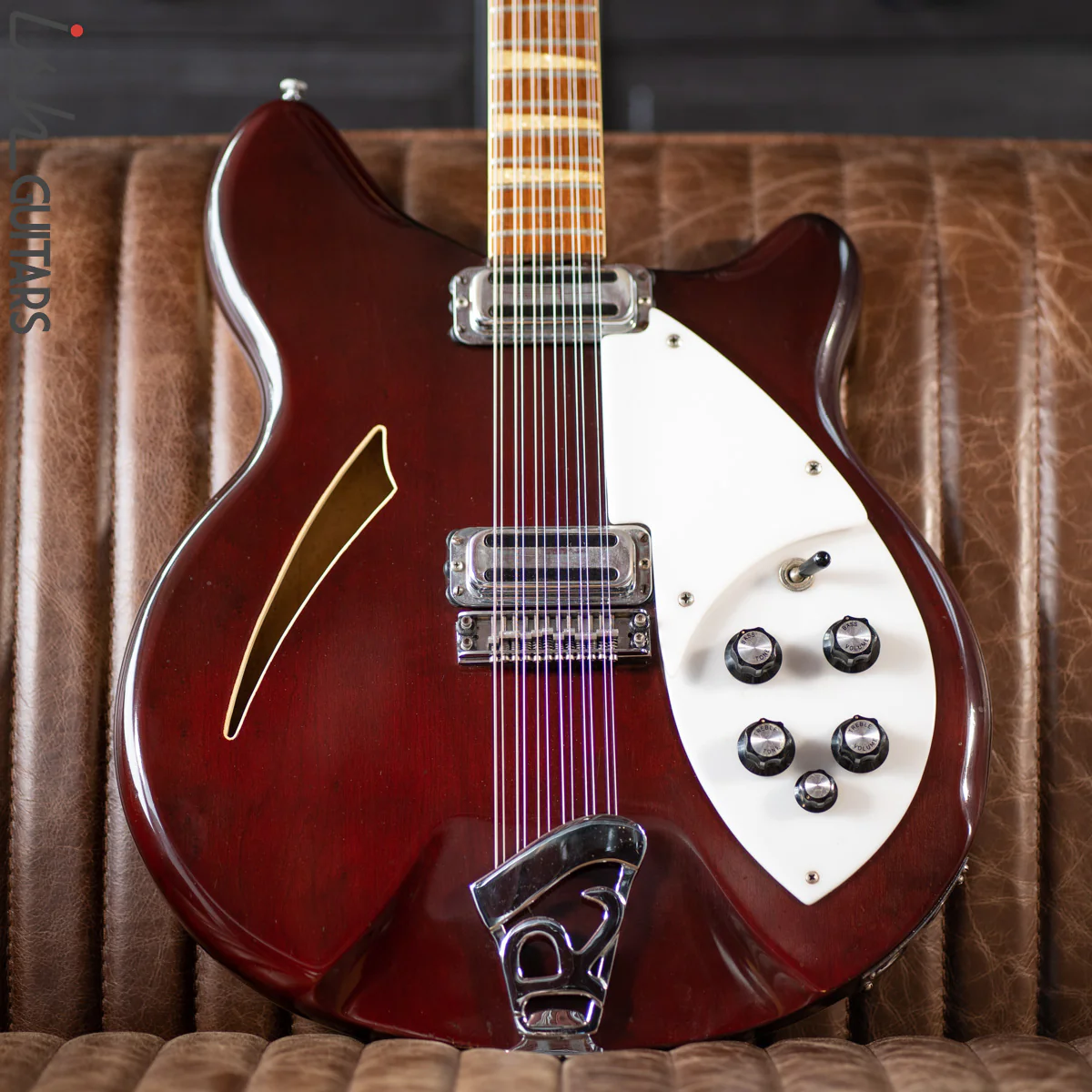 1968 Rickenbacker 360/12 Burgundyglo RARE Roger McGuinn Signed