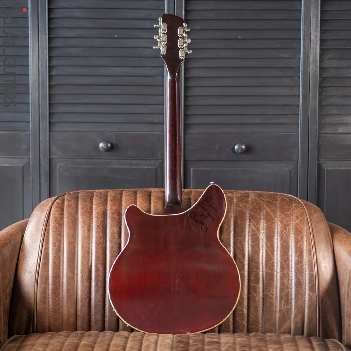 1968 Rickenbacker 360/12 Burgundyglo RARE Roger McGuinn Signed - Image 11