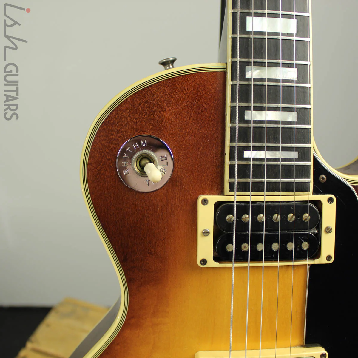 1971-1973 Gibson Les Paul Custom Tobacco Sunburst - Image 5