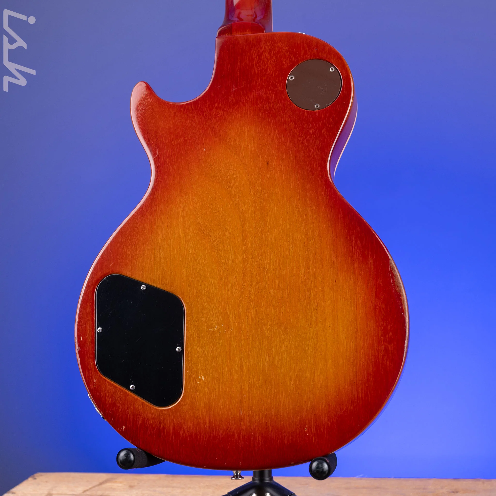 1970's Gibson Les Paul Deluxe Cherry Sunburst w/ Gibson Embossed T-Top Pickup - Image 12