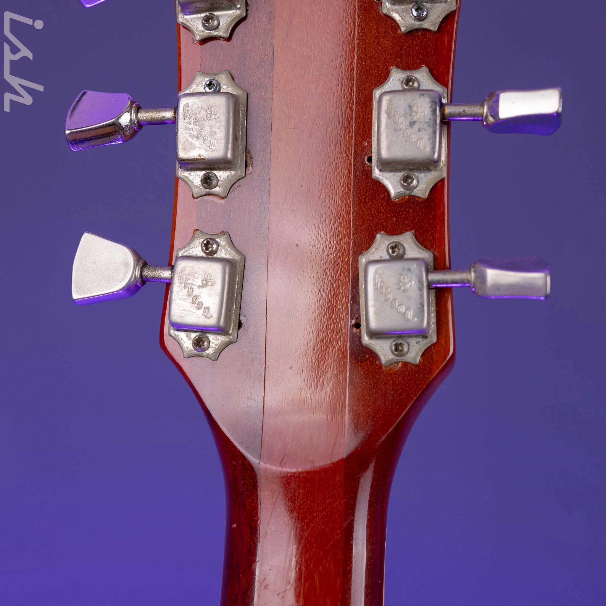 1970's Gibson Les Paul Deluxe Cherry Sunburst w/ Gibson Embossed T-Top Pickup - Image 18