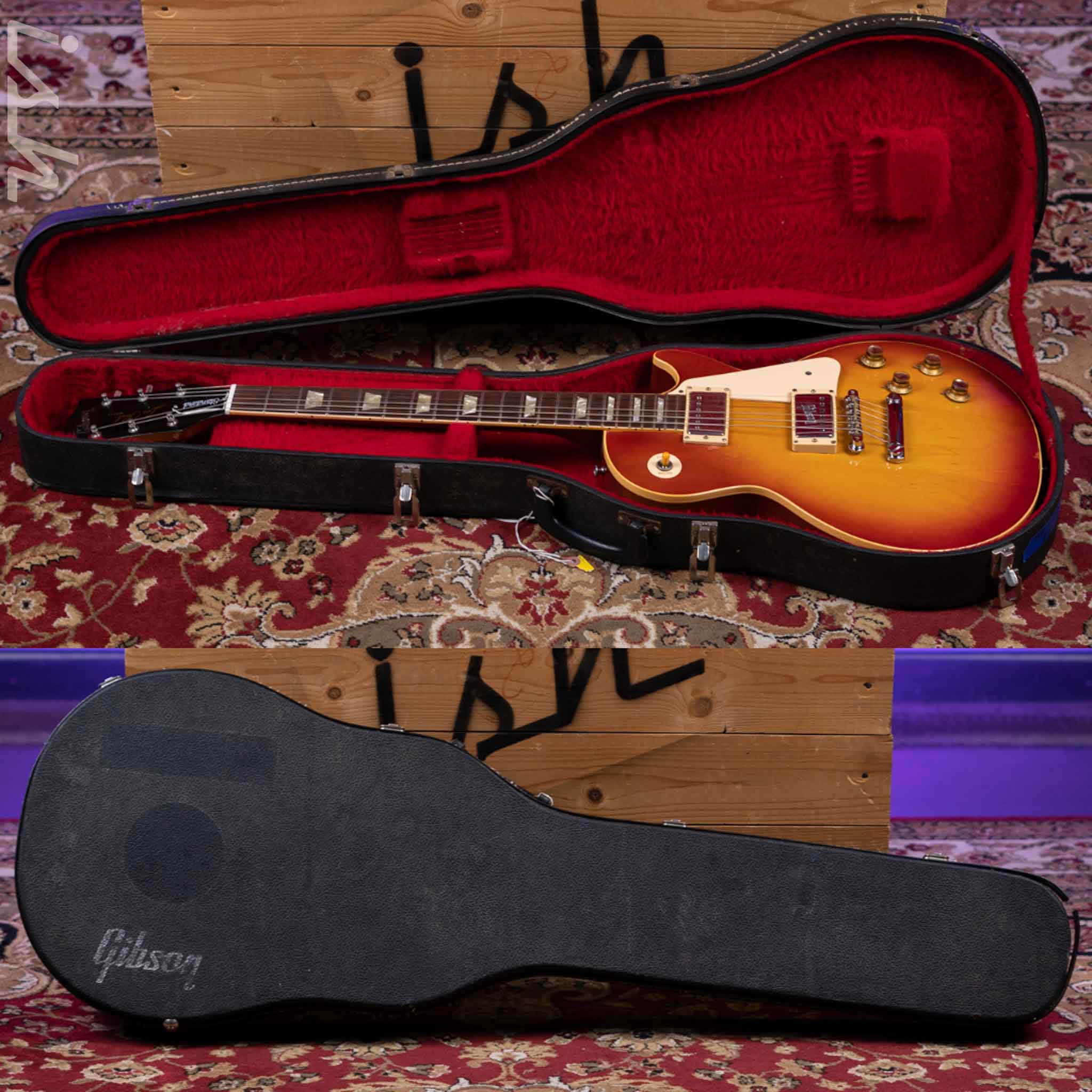 1970's Gibson Les Paul Deluxe Cherry Sunburst w/ Gibson Embossed T-Top Pickup - Image 19