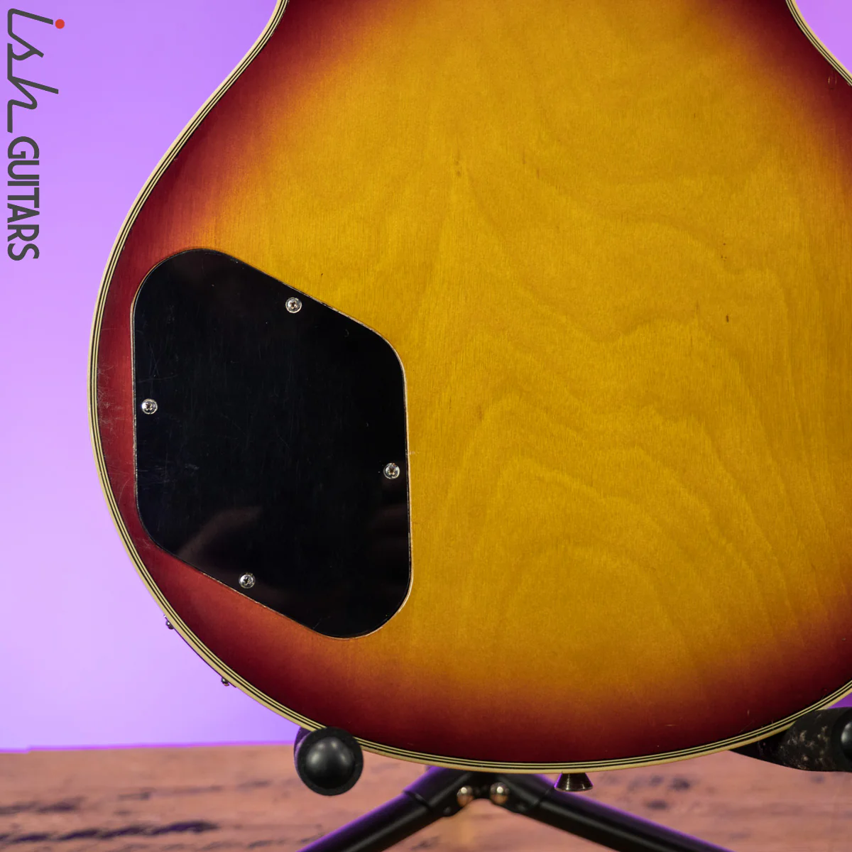 1970s Lark Japanese Les Paul Copy Cherry Sunburst - Image 10